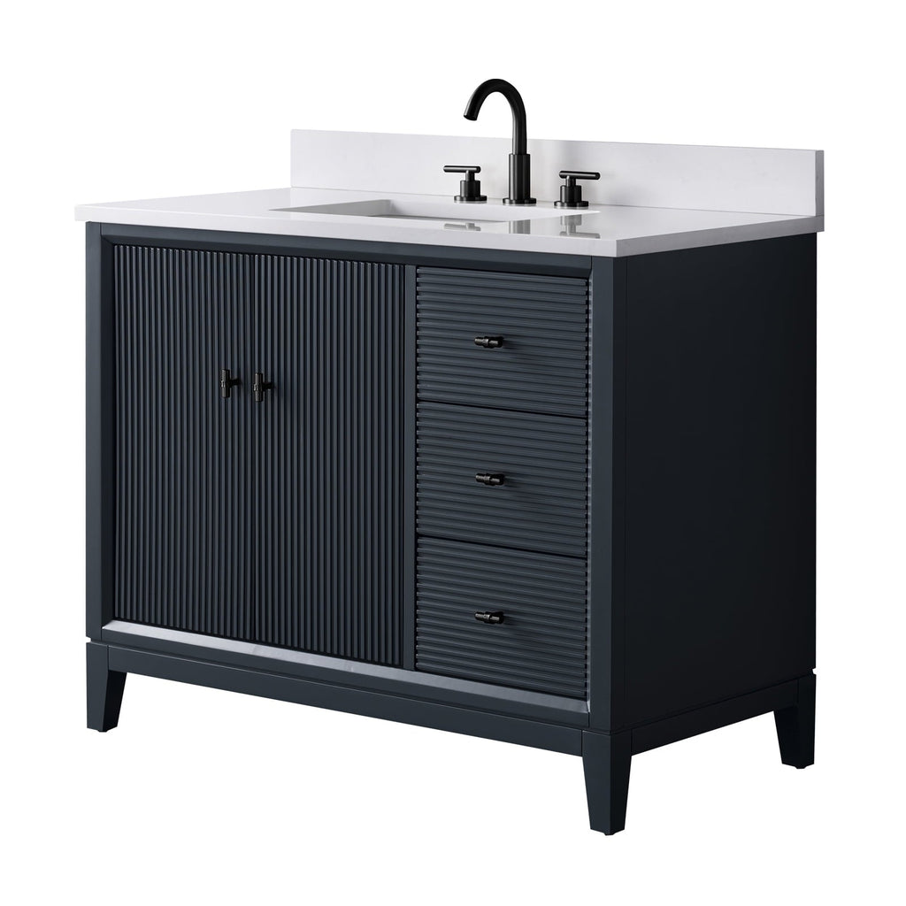 Linear Vintage Spruce Blue / Matte Black