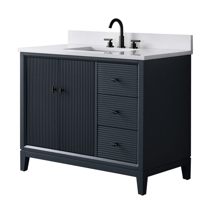 Linear Vintage Spruce Blue / Matte Black