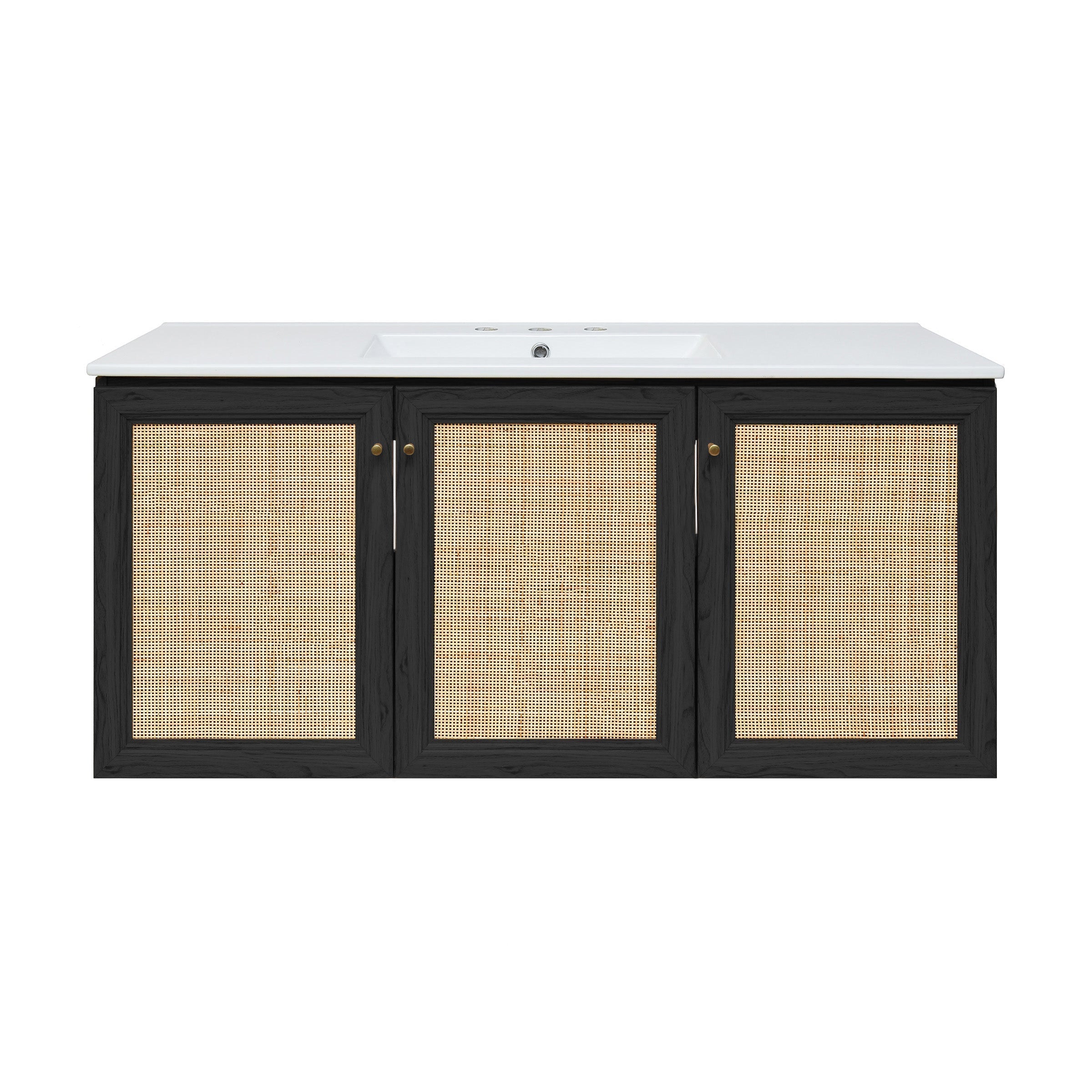 Black Oak / White / 3-Hole