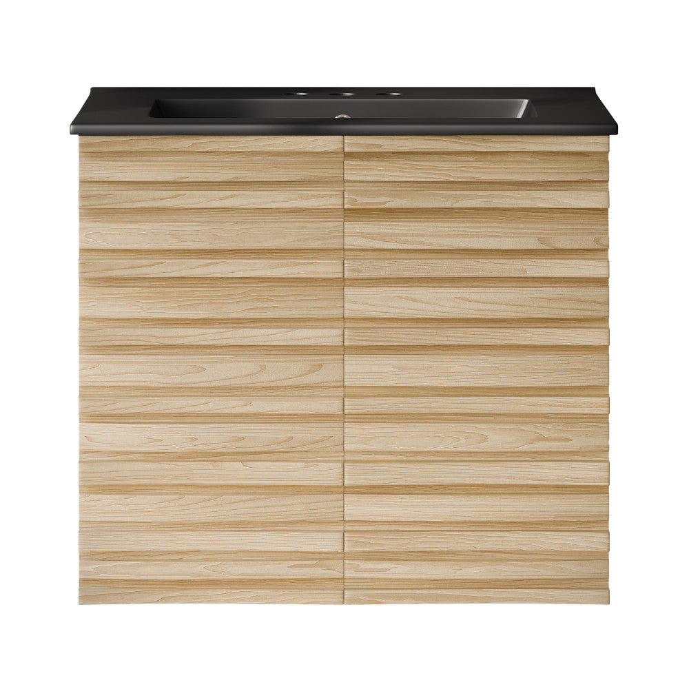 Natural Oak / Black / 3-Hole Center