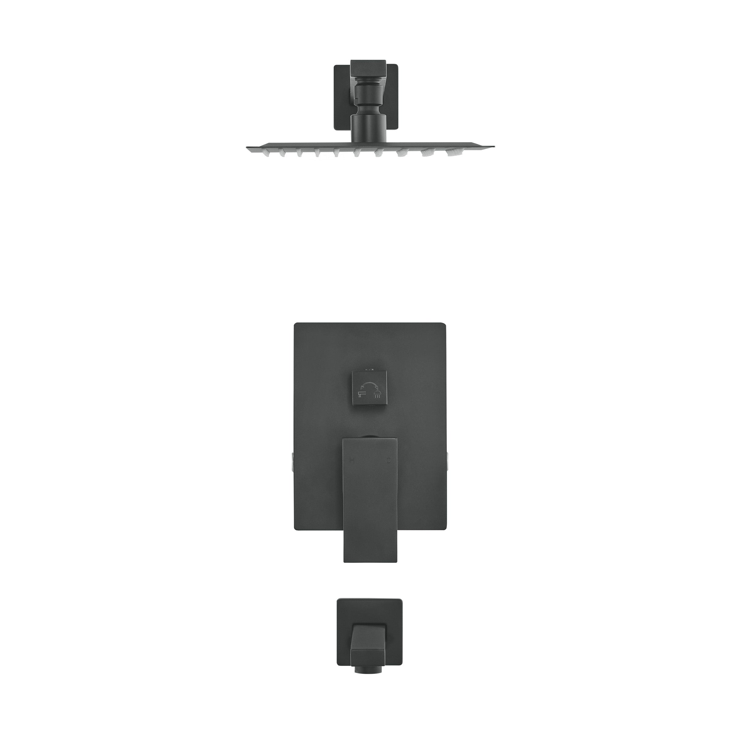 Matte Black / With Tub Filler