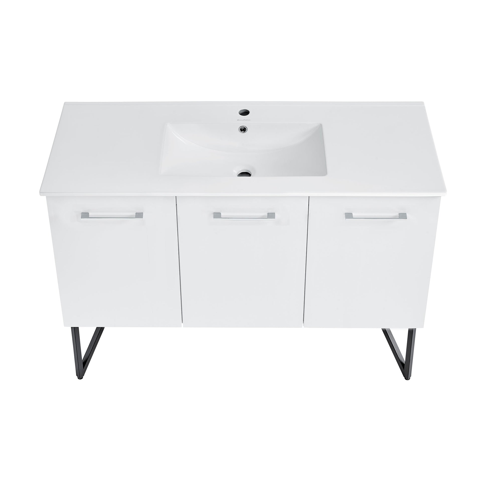 White / White / 1-Hole