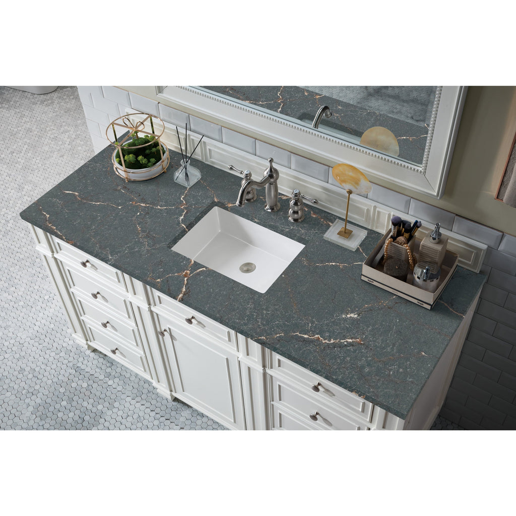 Bright White / Parisien Bleu - 3 Faucet Holes