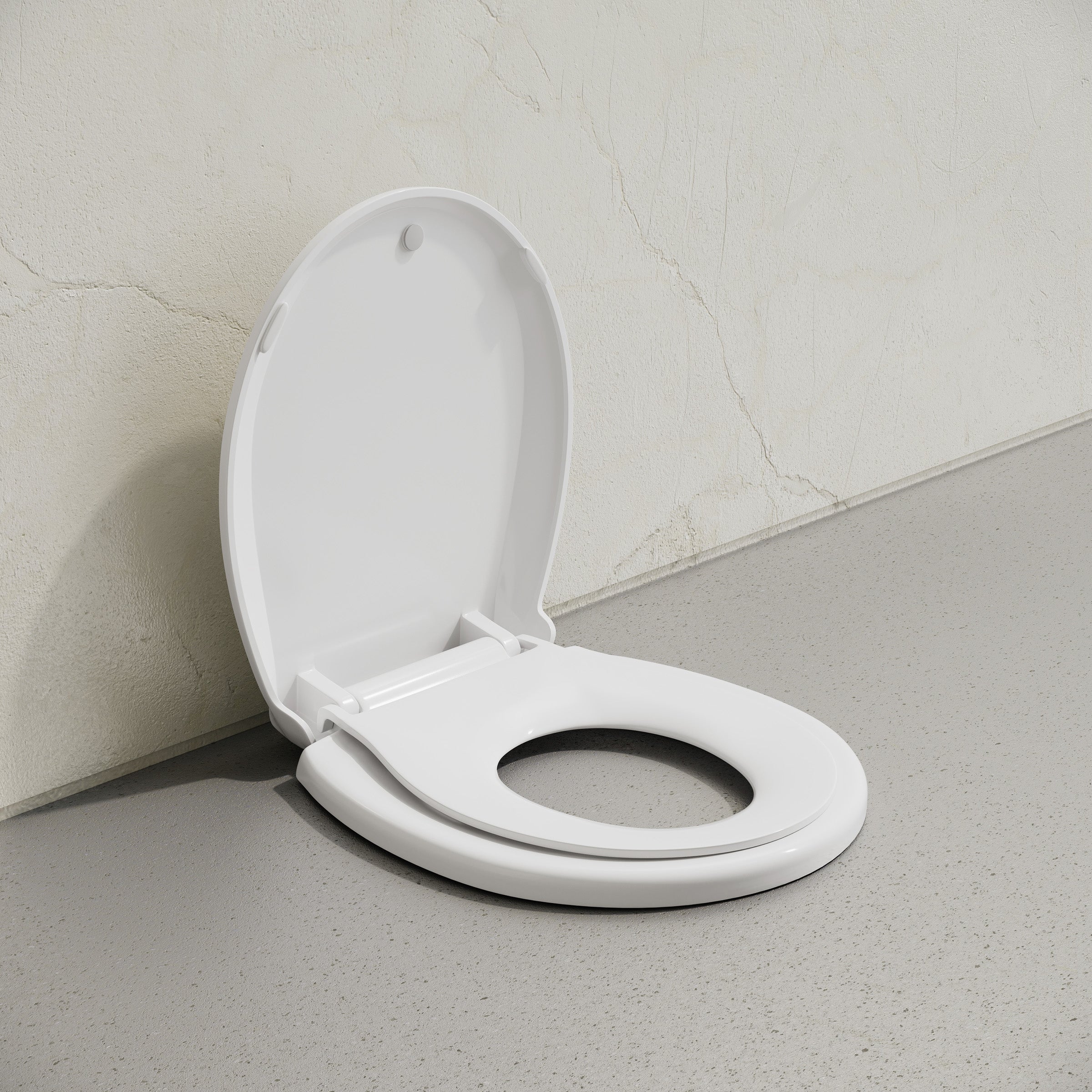 Glossy White / Round