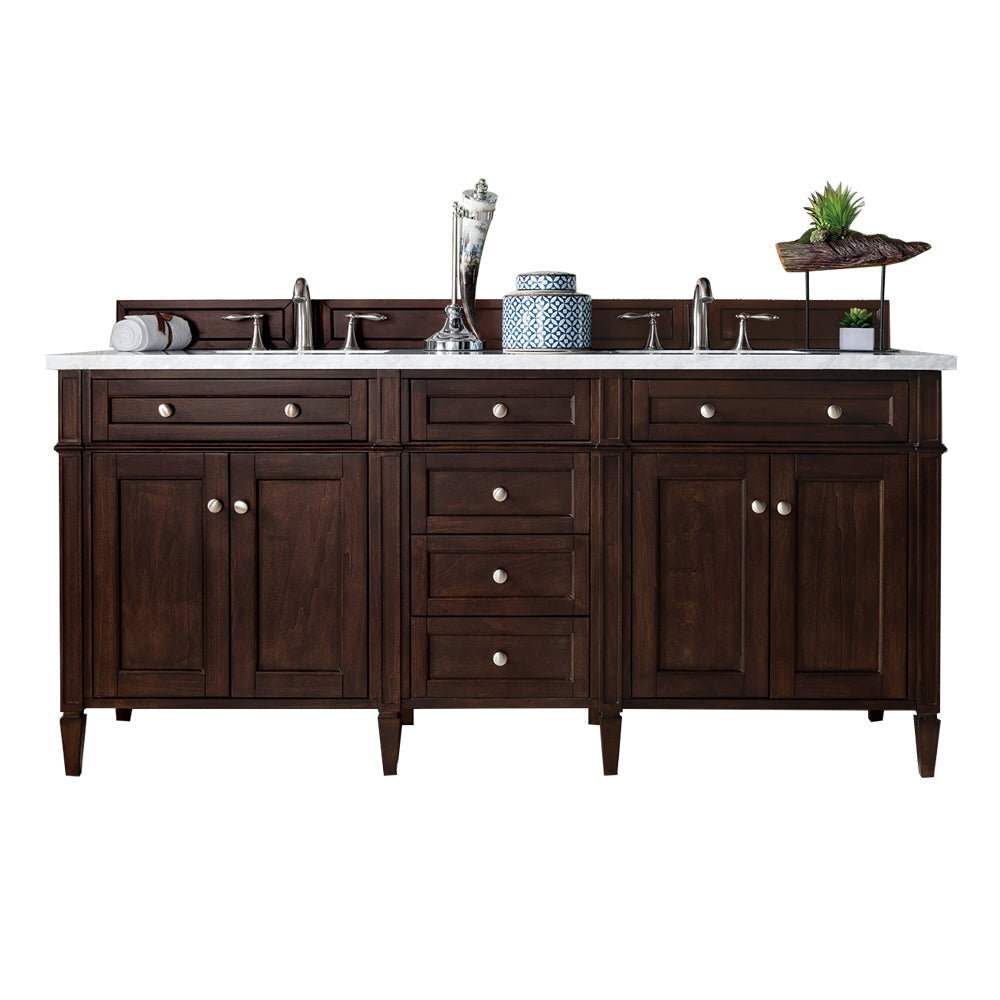 Burnished Mahogany / Eternal Jasmine Pearl - 3 Faucet Holes