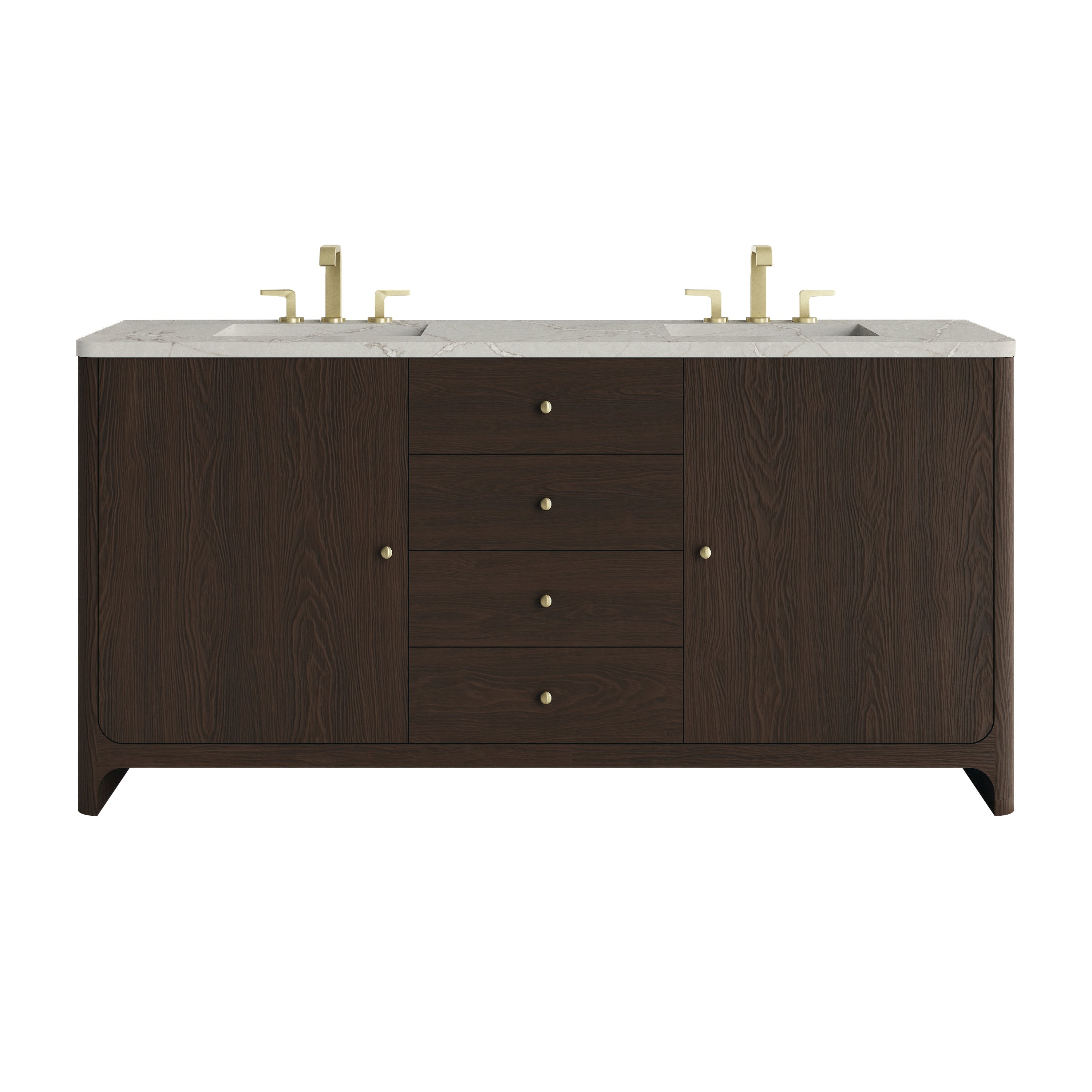 Sable / Victorian Silver - 3 Faucet Holes
