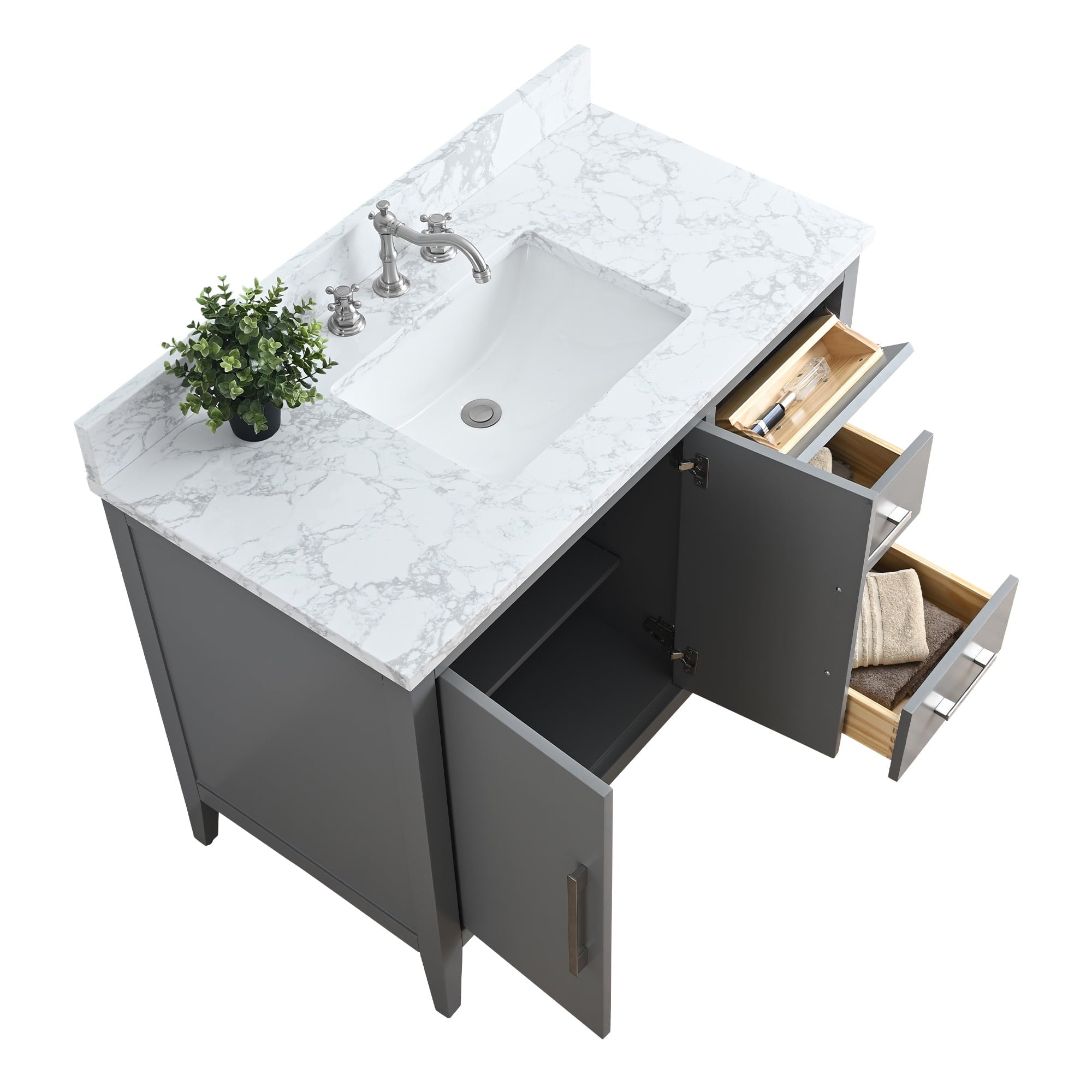 Cashmere Gray / Brushed Nickel