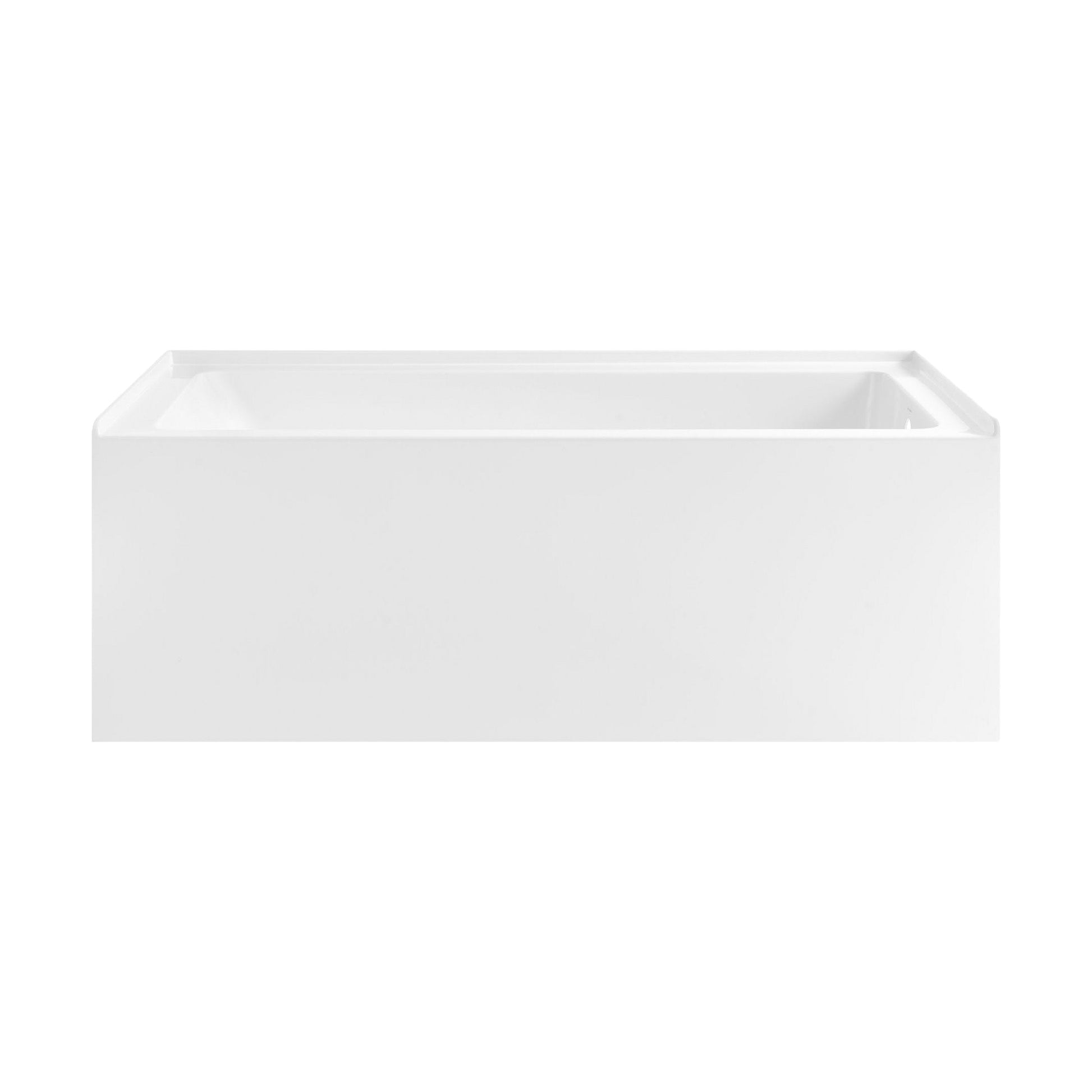 Glossy White / Alcove - Apron / Right
