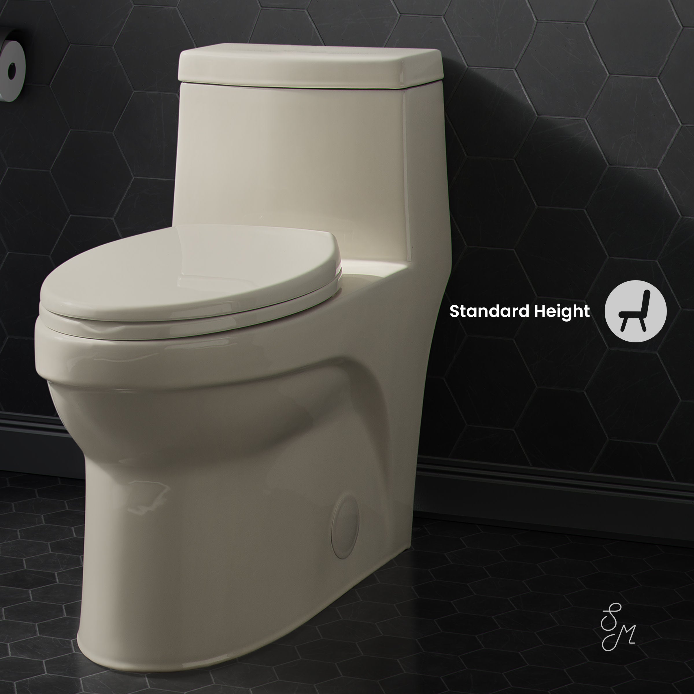 Glossy Bisque / Single - Left