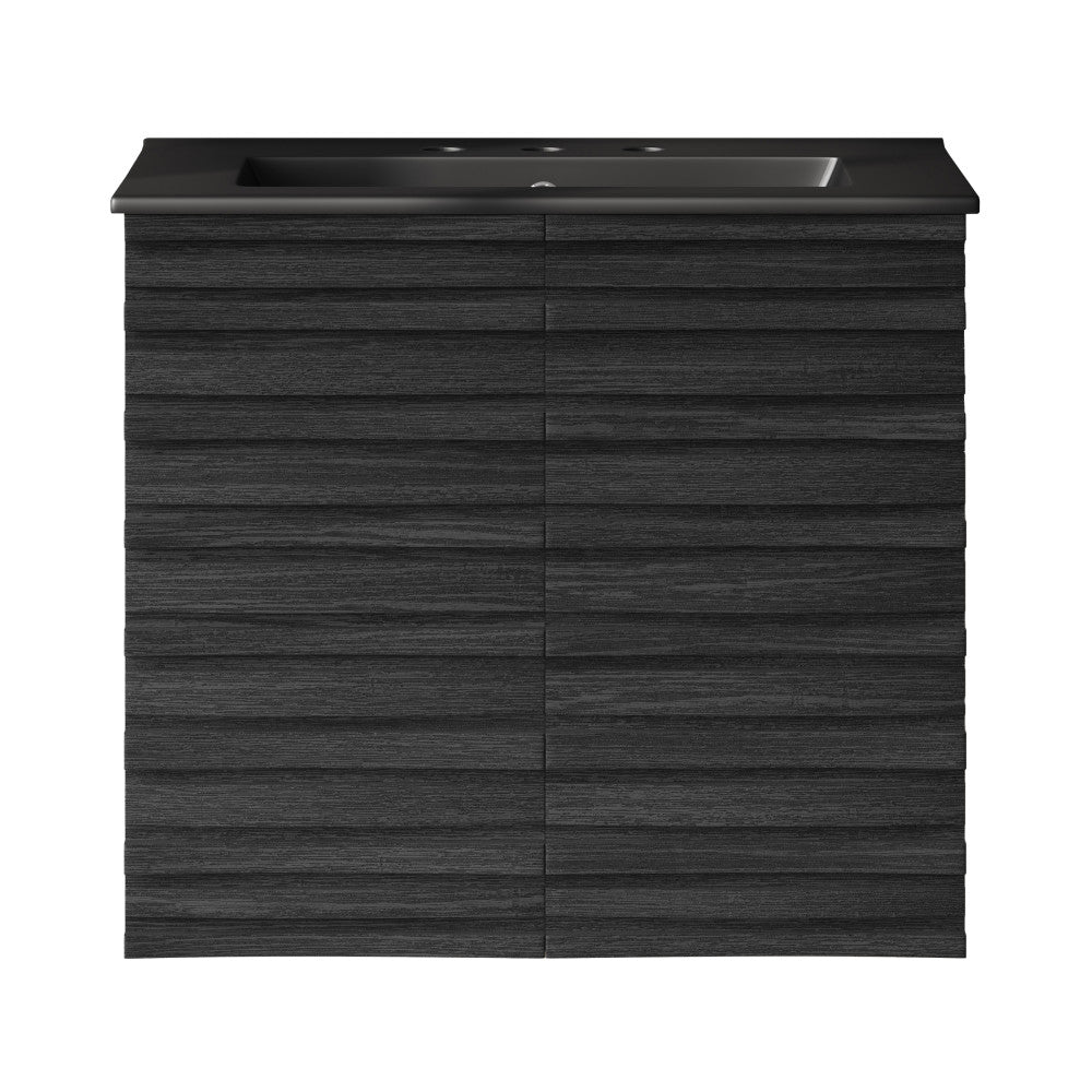 Black Oak / Black / 3-Hole Wide