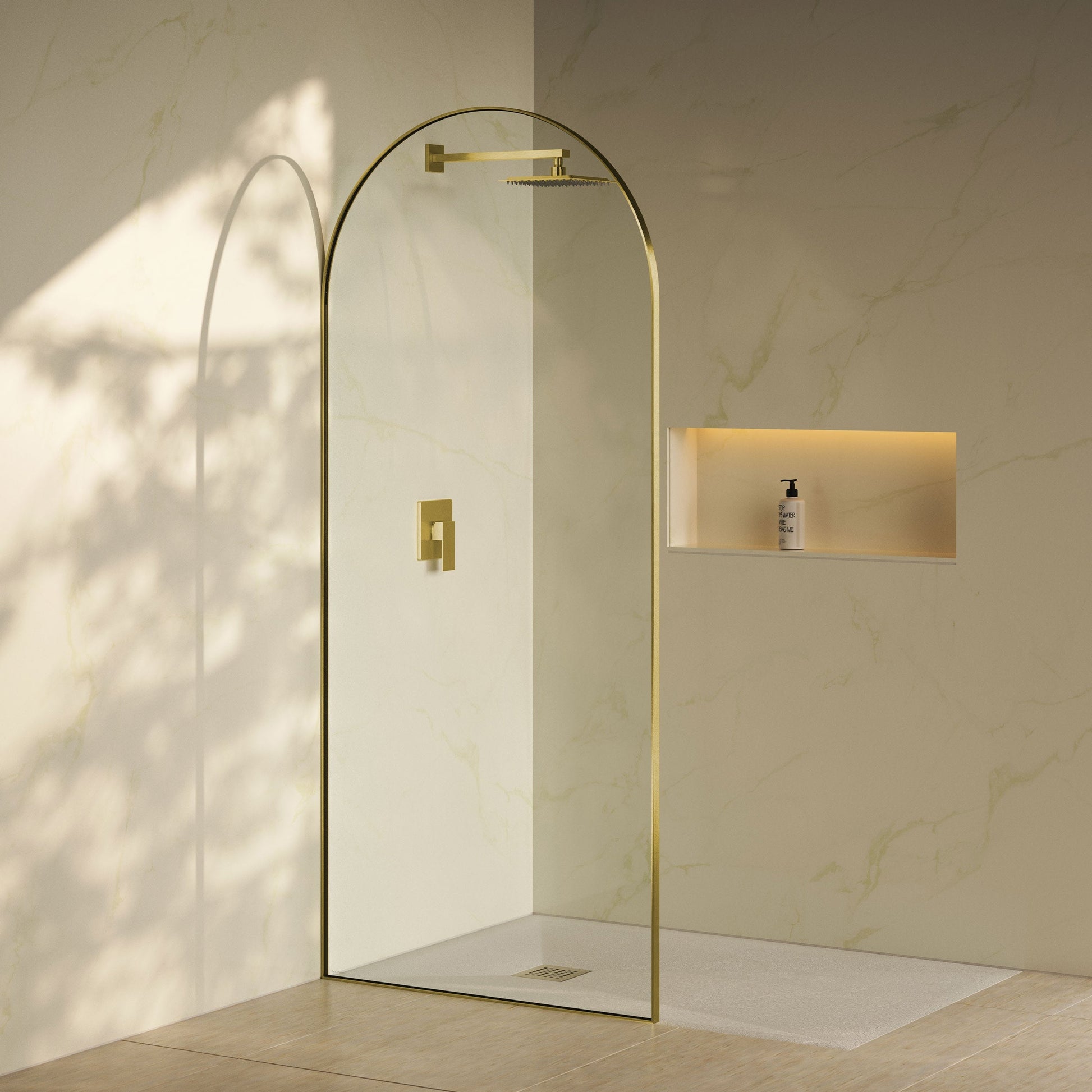 Brushed Gold / Shower Door