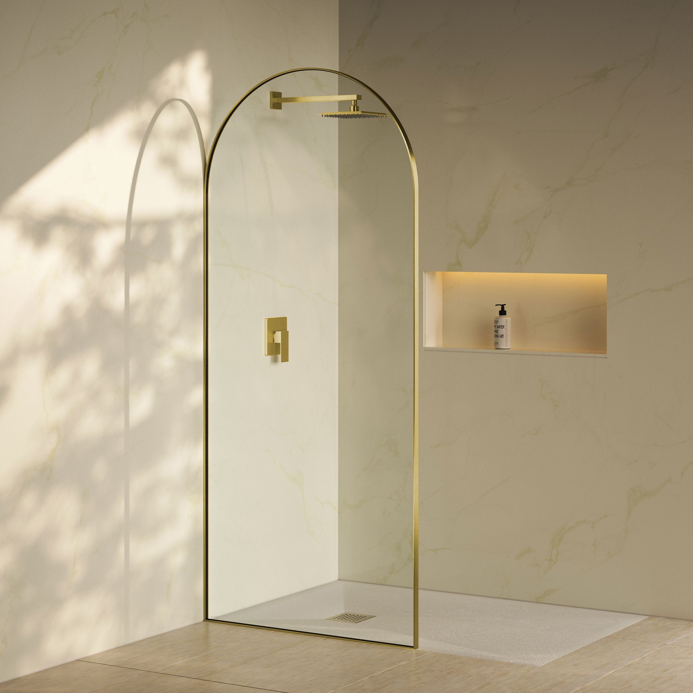 Brushed Gold / Shower Door