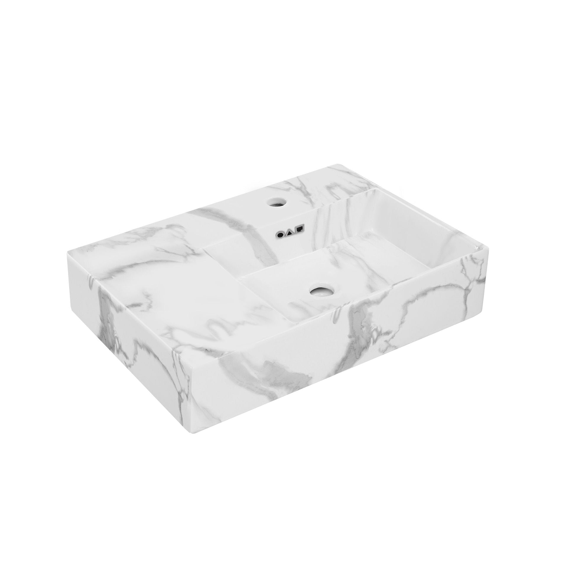 Marble White / 1-Hole / Right
