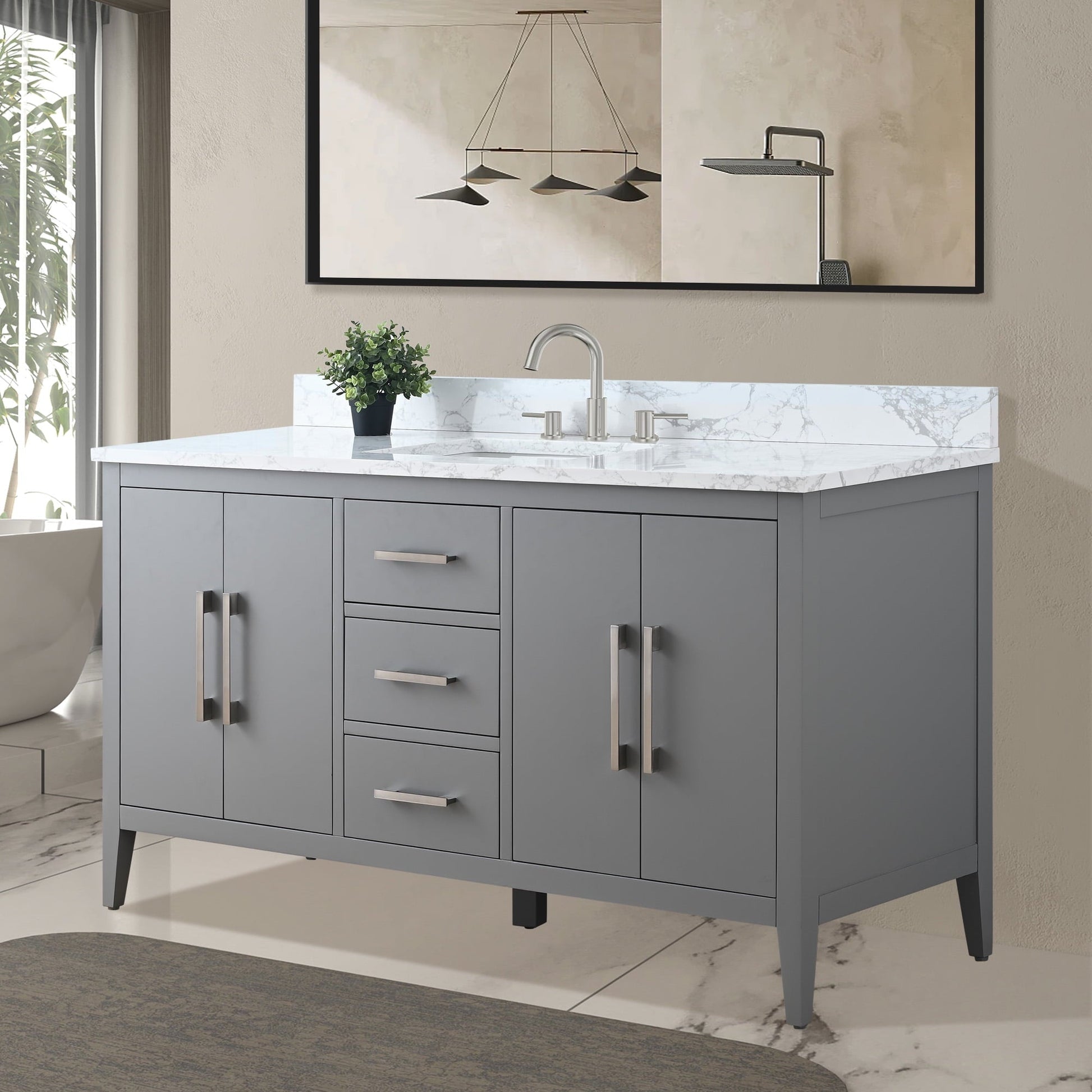 Cashmere Gray / Brushed Nickel