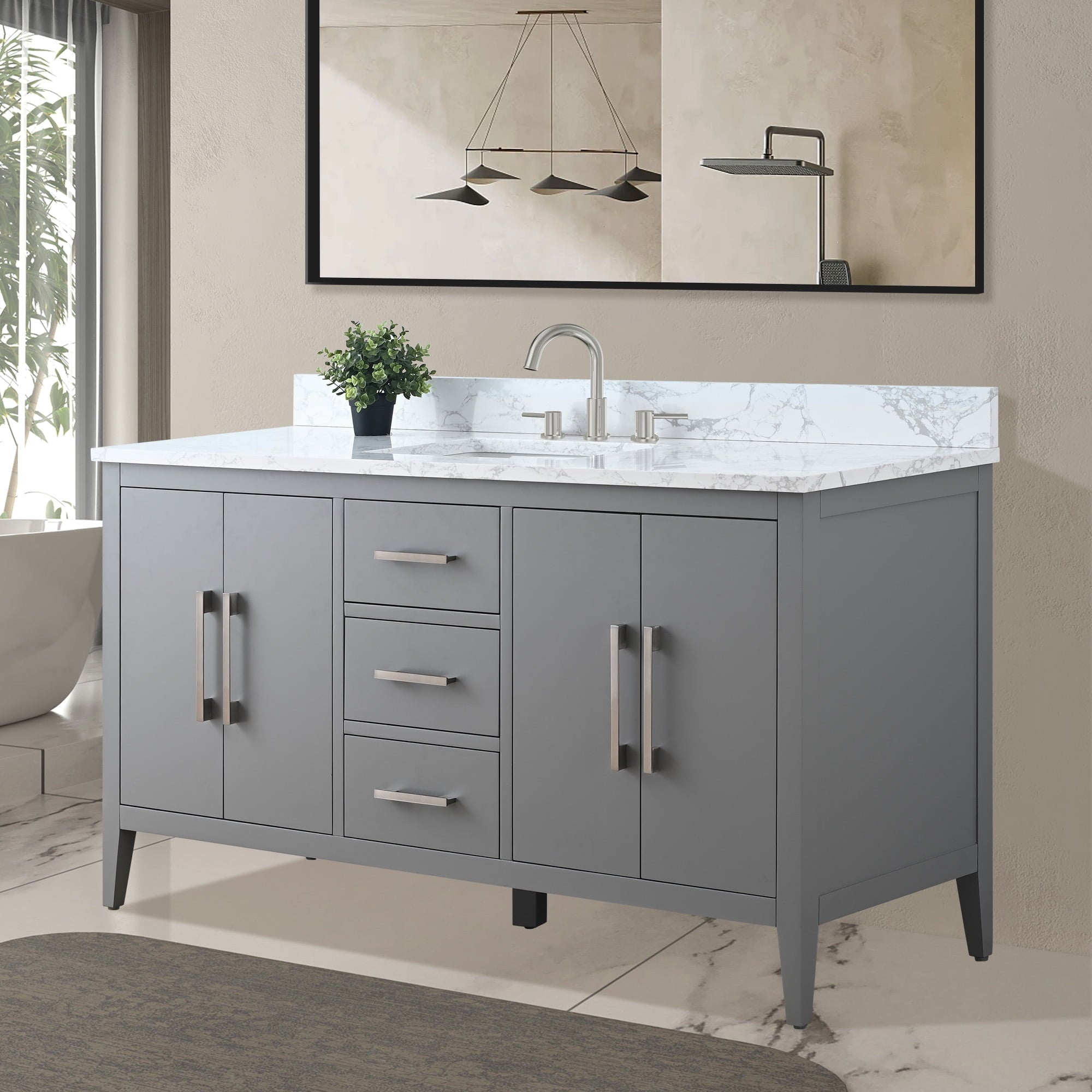 Cashmere Gray / Brushed Nickel