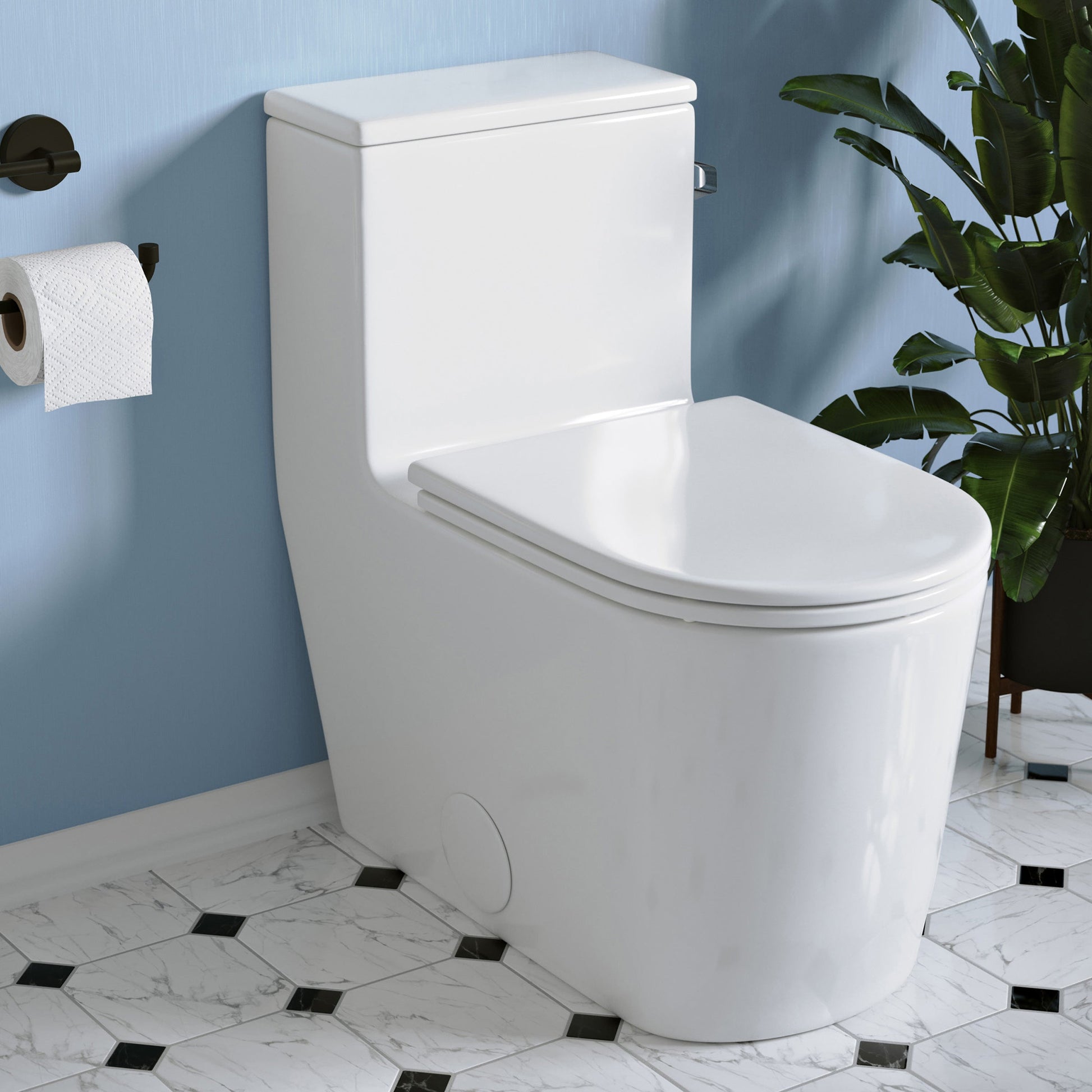 Glossy White / Single - Right