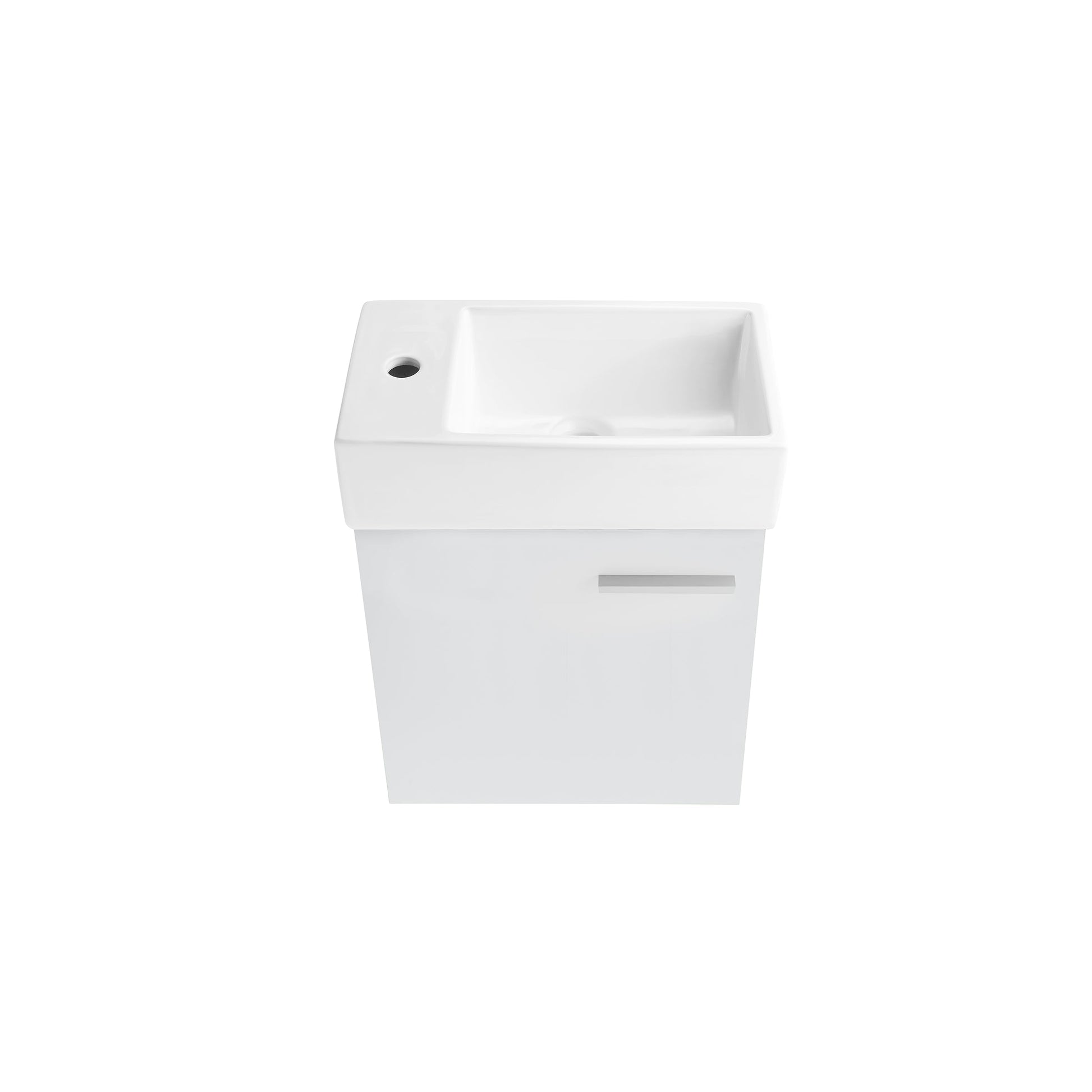 White / White / 1-Hole