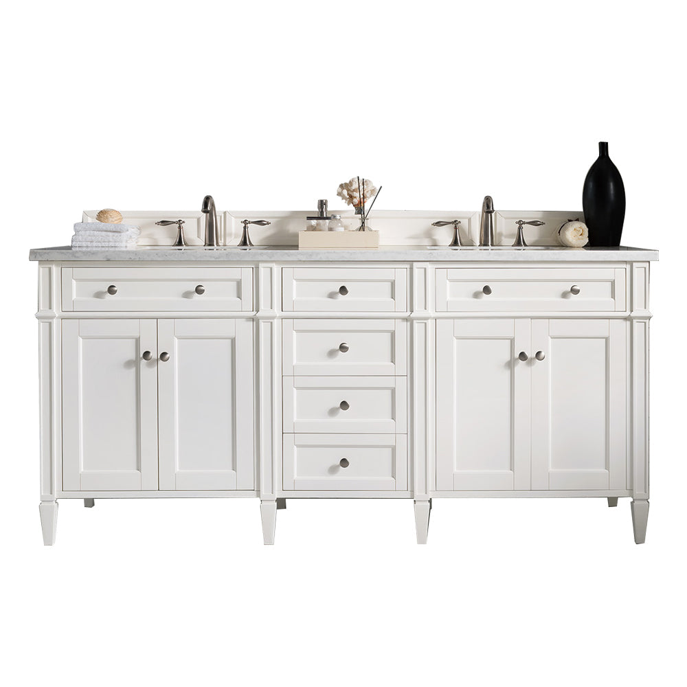 Bright White / Eternal Jasmine Pearl - 3 Faucet Holes
