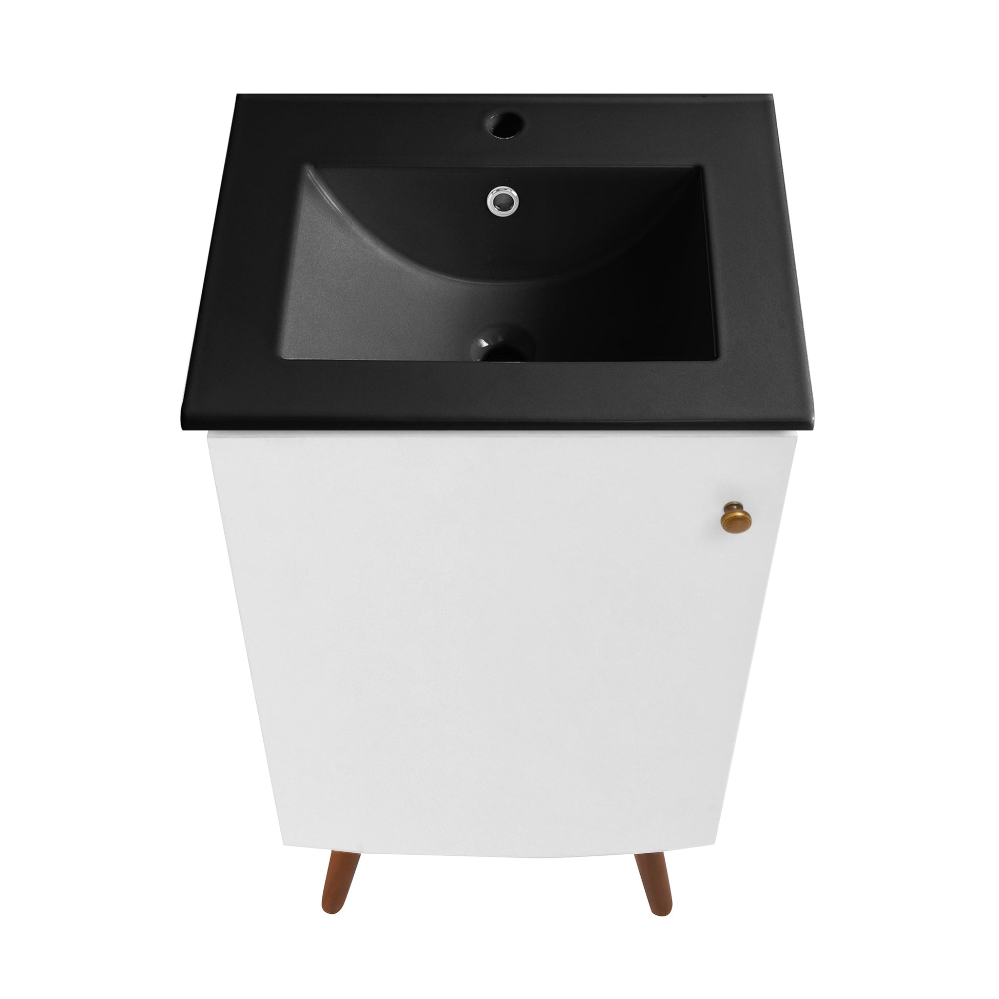White / Black / 1-Hole