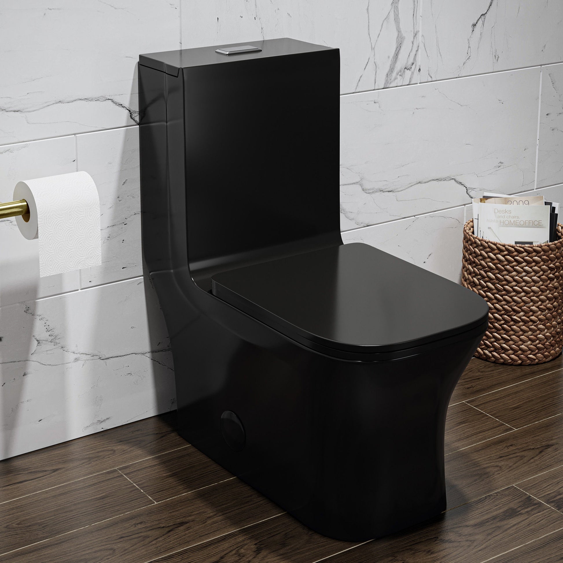 Glossy Black / Dual - Top / Chrome