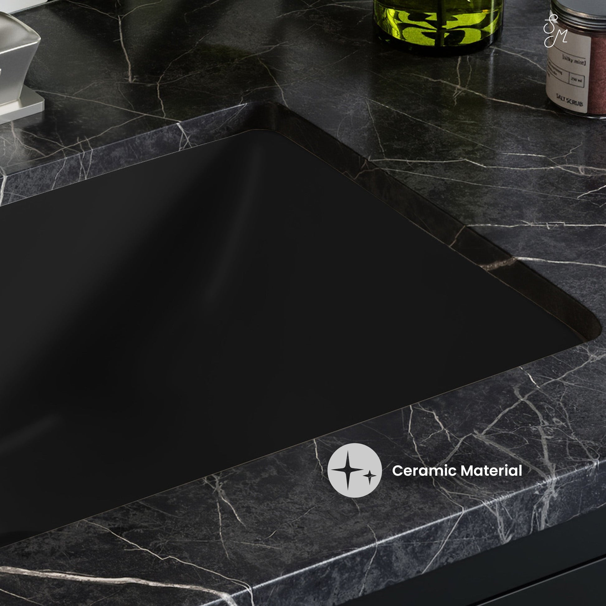 Matte Black / Rectangle