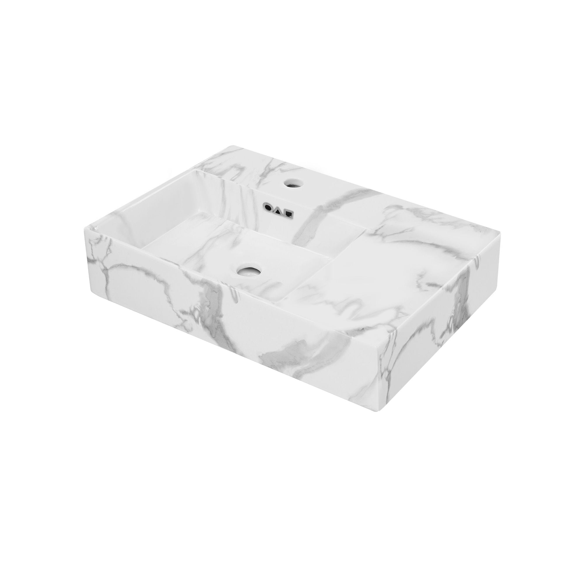 Marble White / 1-Hole / Left