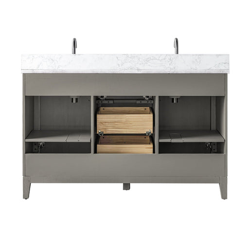 Linear Driftwood Gray / Golden Brushed