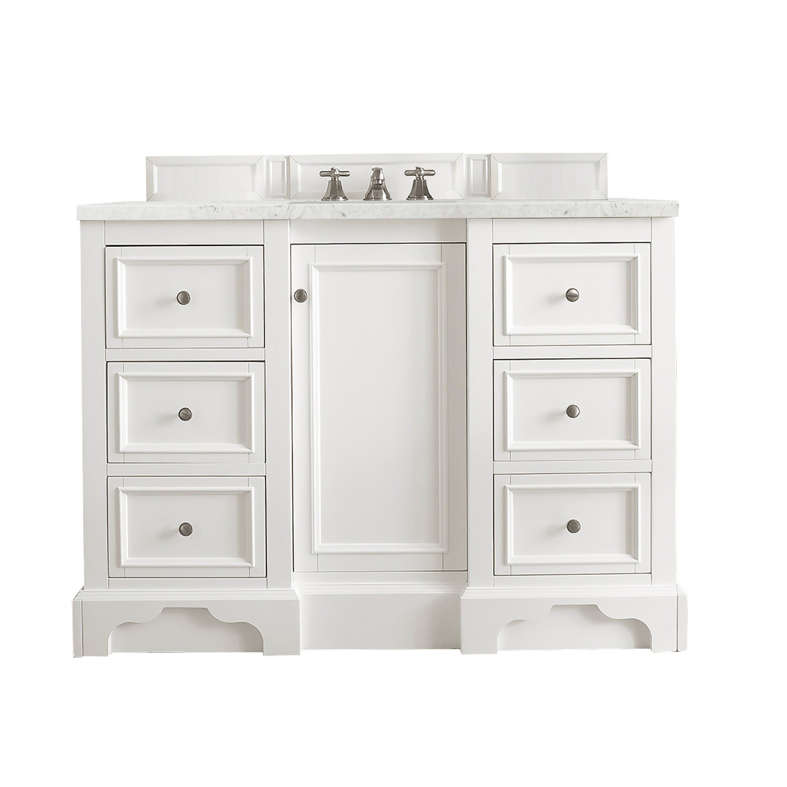 Bright White / Eternal Jasmine Pearl - 3 Faucet Holes