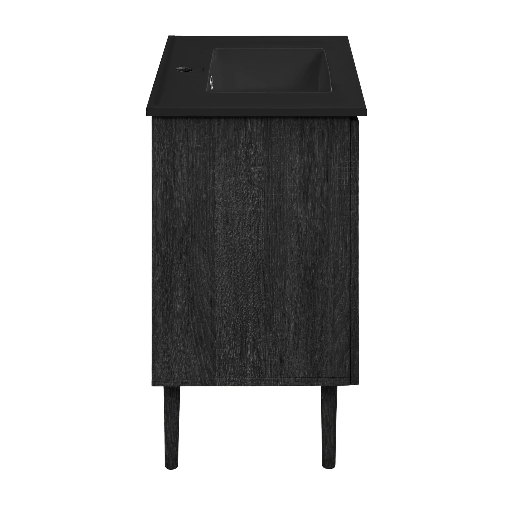 Black Oak / Black / 1-Hole