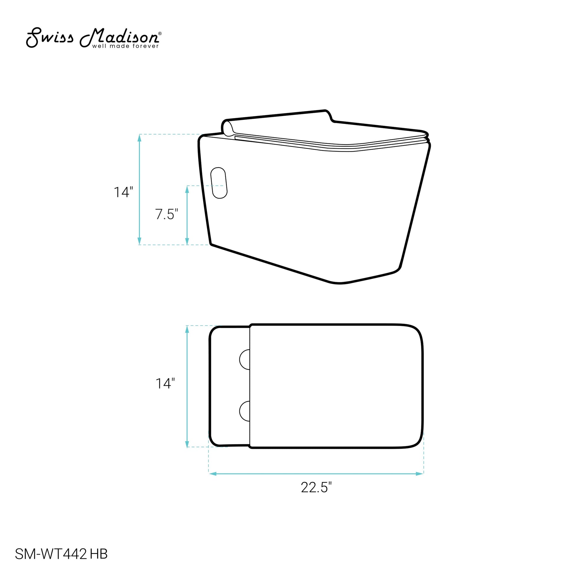 Glossy White / Black / Bowl Only