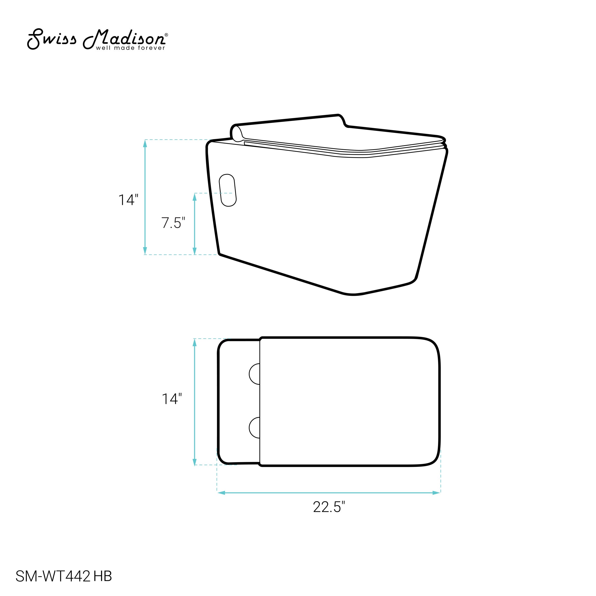 Glossy White / Black / Bowl Only