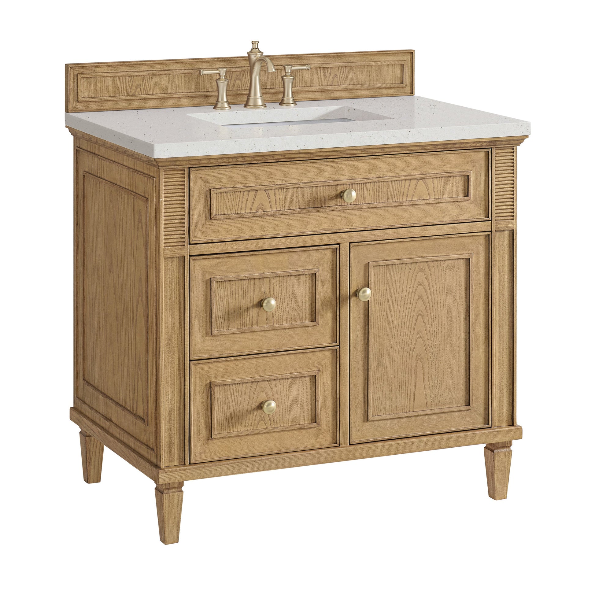 Light Natural Oak / Lime Delight - 3 Faucet Holes
