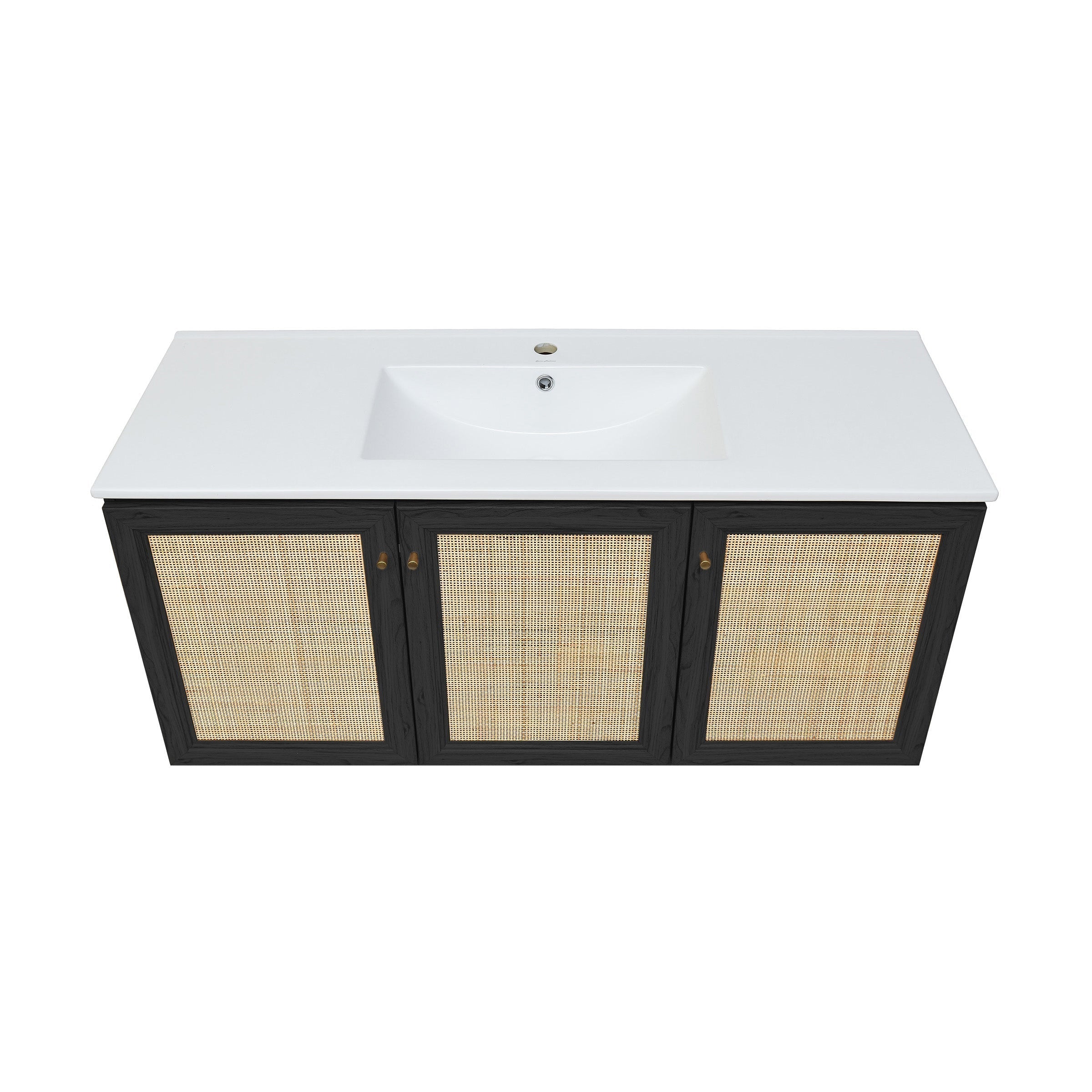 Black Oak / White / 1-Hole