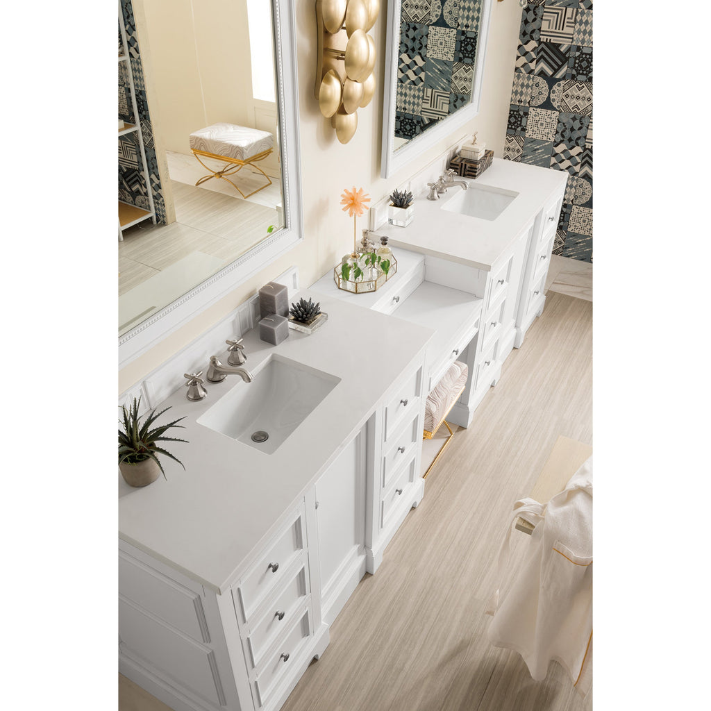 Bright White / White Zeus - 3 Faucet Holes