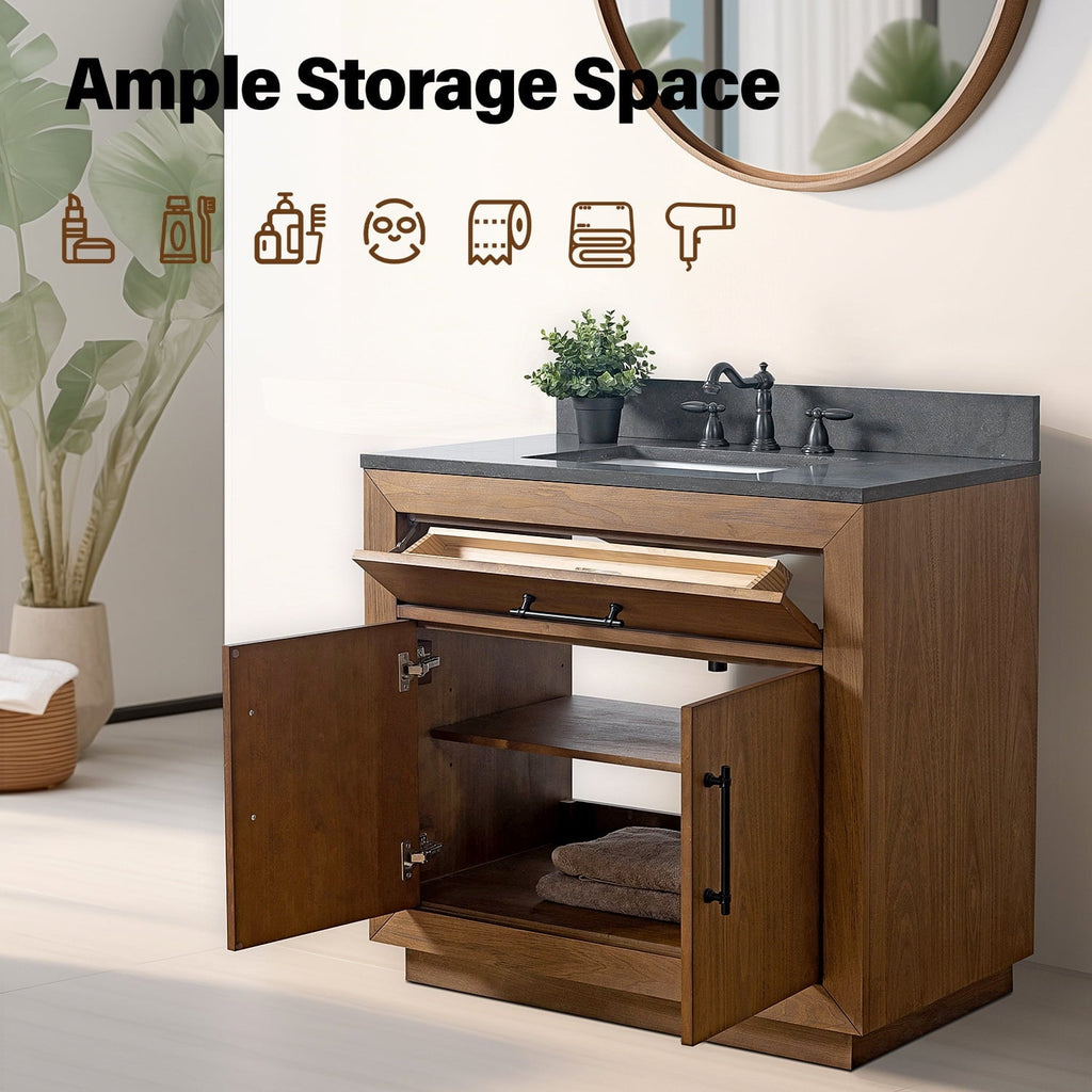 Tan / Black Limestone