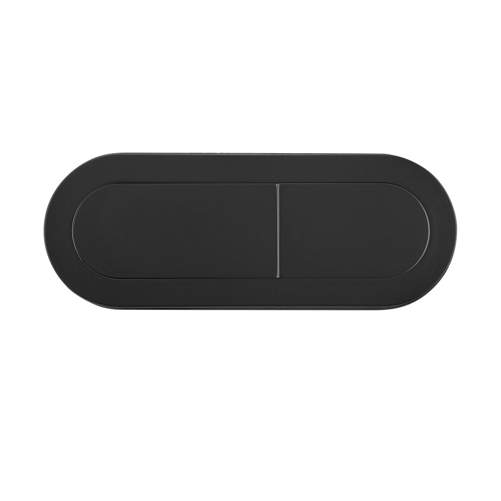 Matte Black / Elongated Oval / SM-1T254