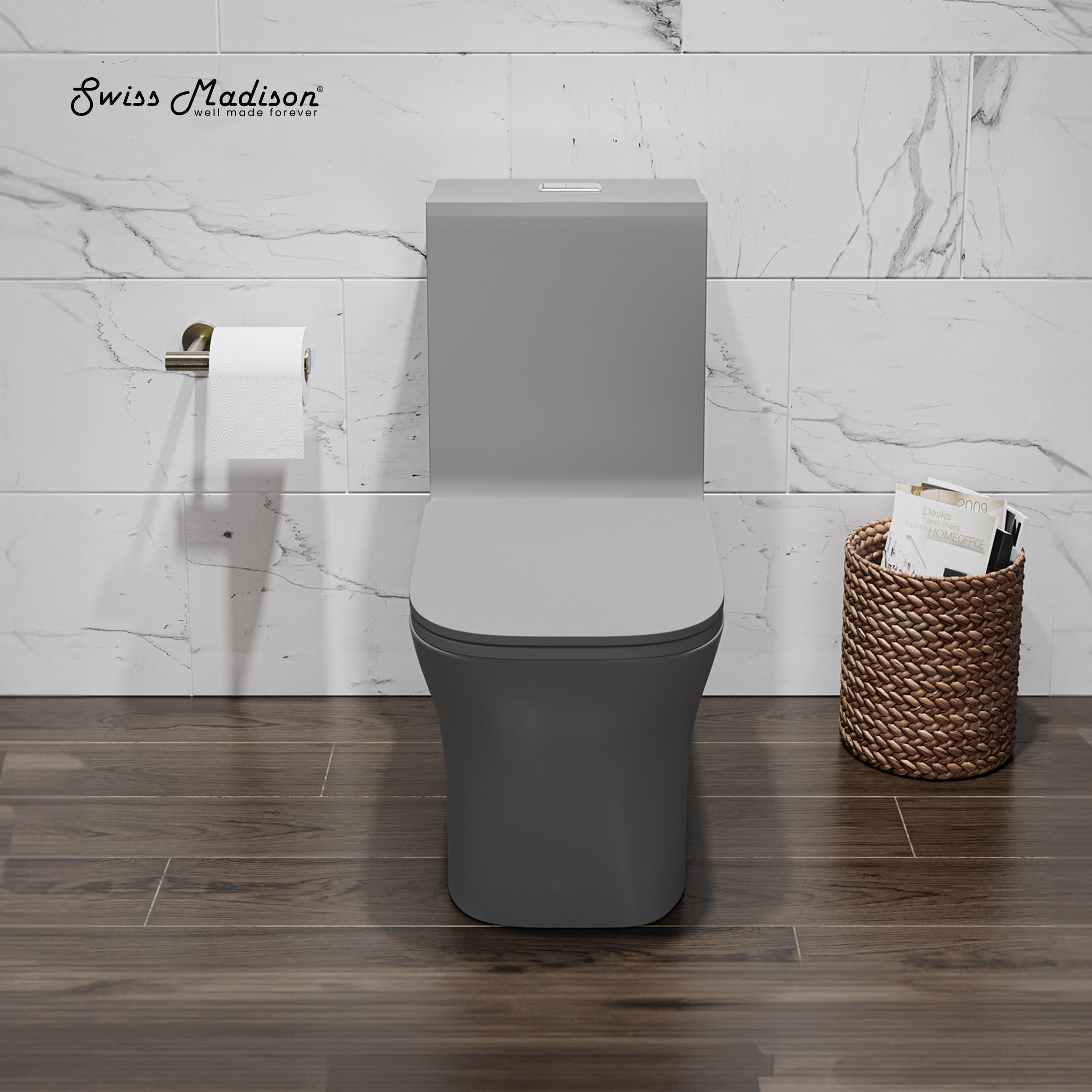 Matte Gray / Dual - Top / Chrome