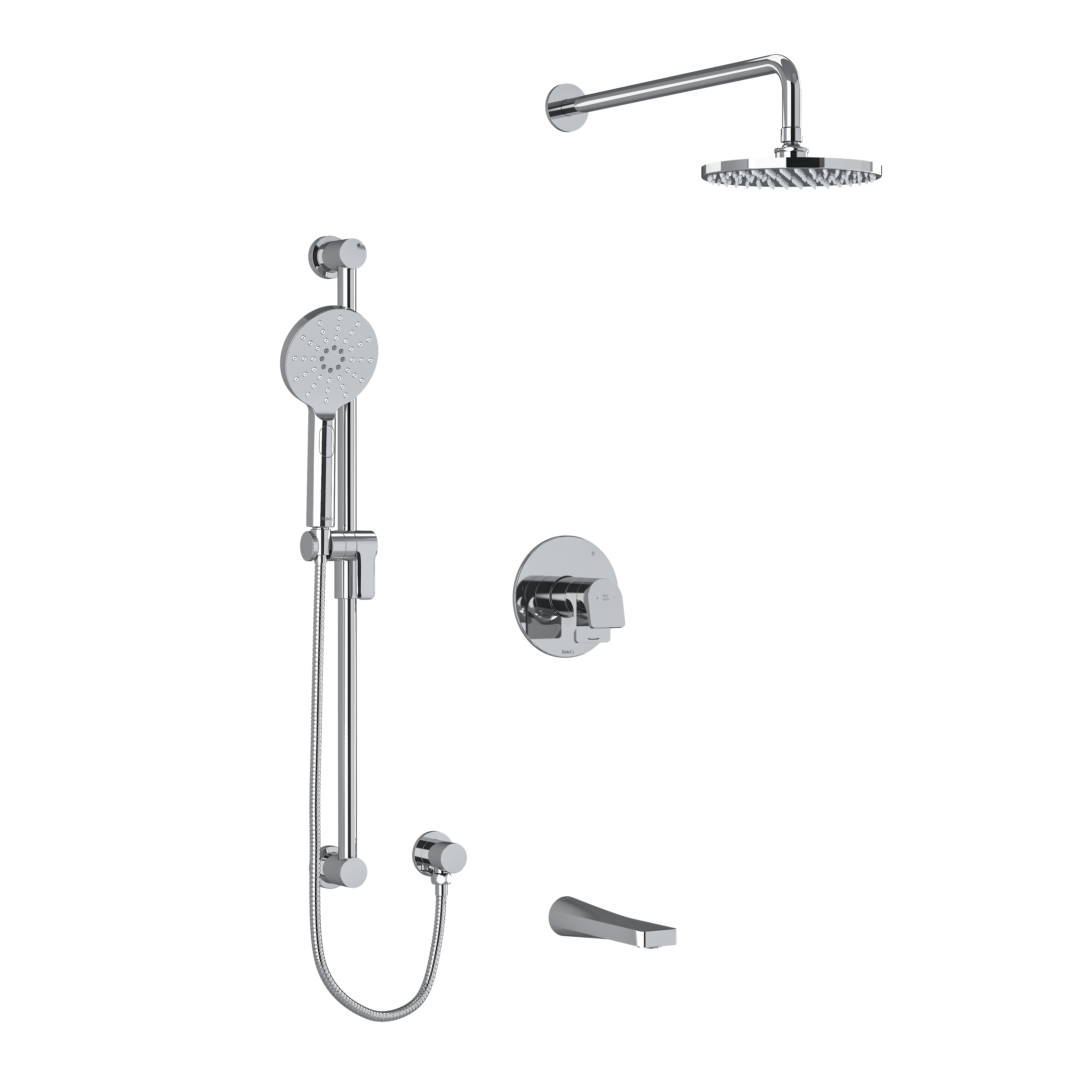 Chrome / Ceiling Arm