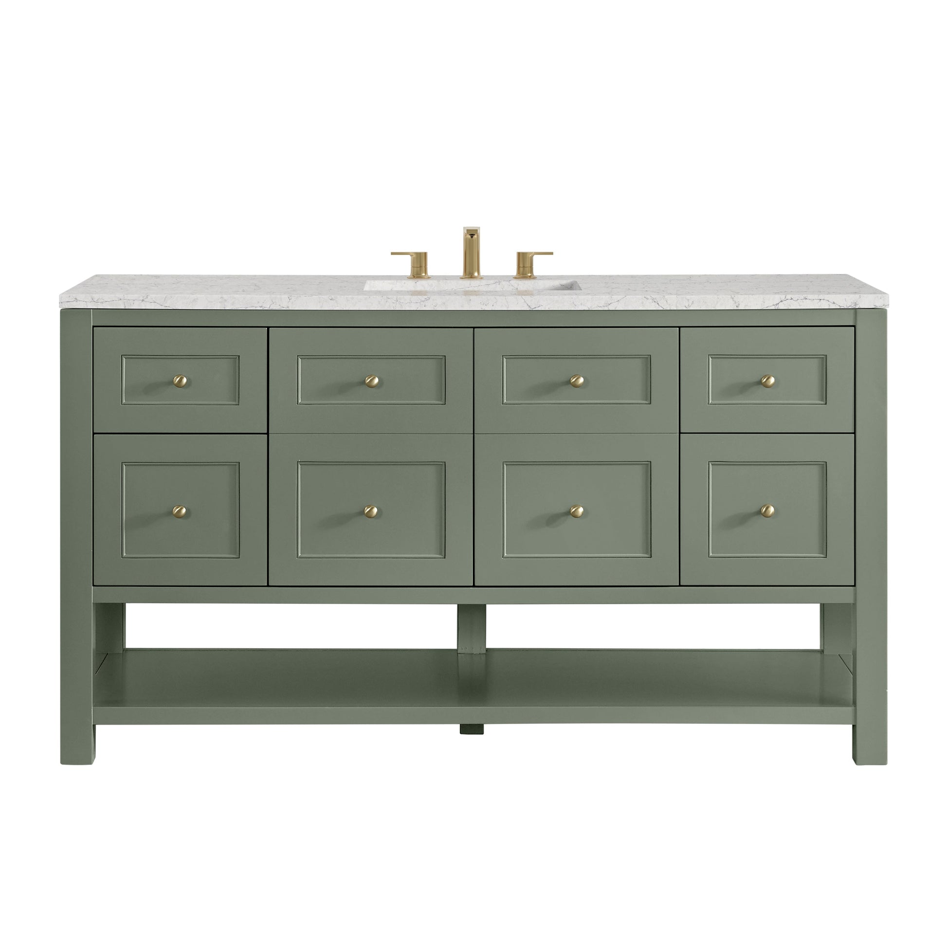 Smokey Celadon / Eternal Jasmine Pearl - 3 Faucet Holes