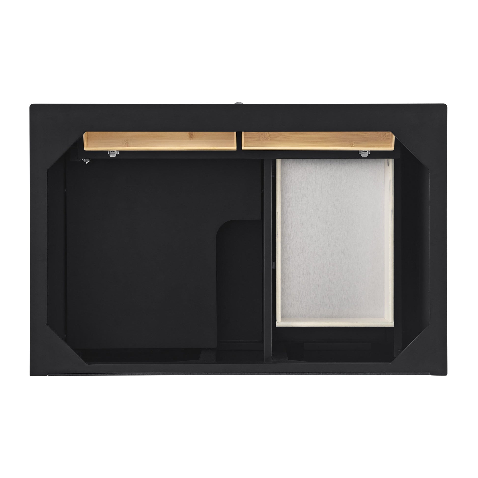 Black Onyx / White Zeus - 3 Faucet Holes
