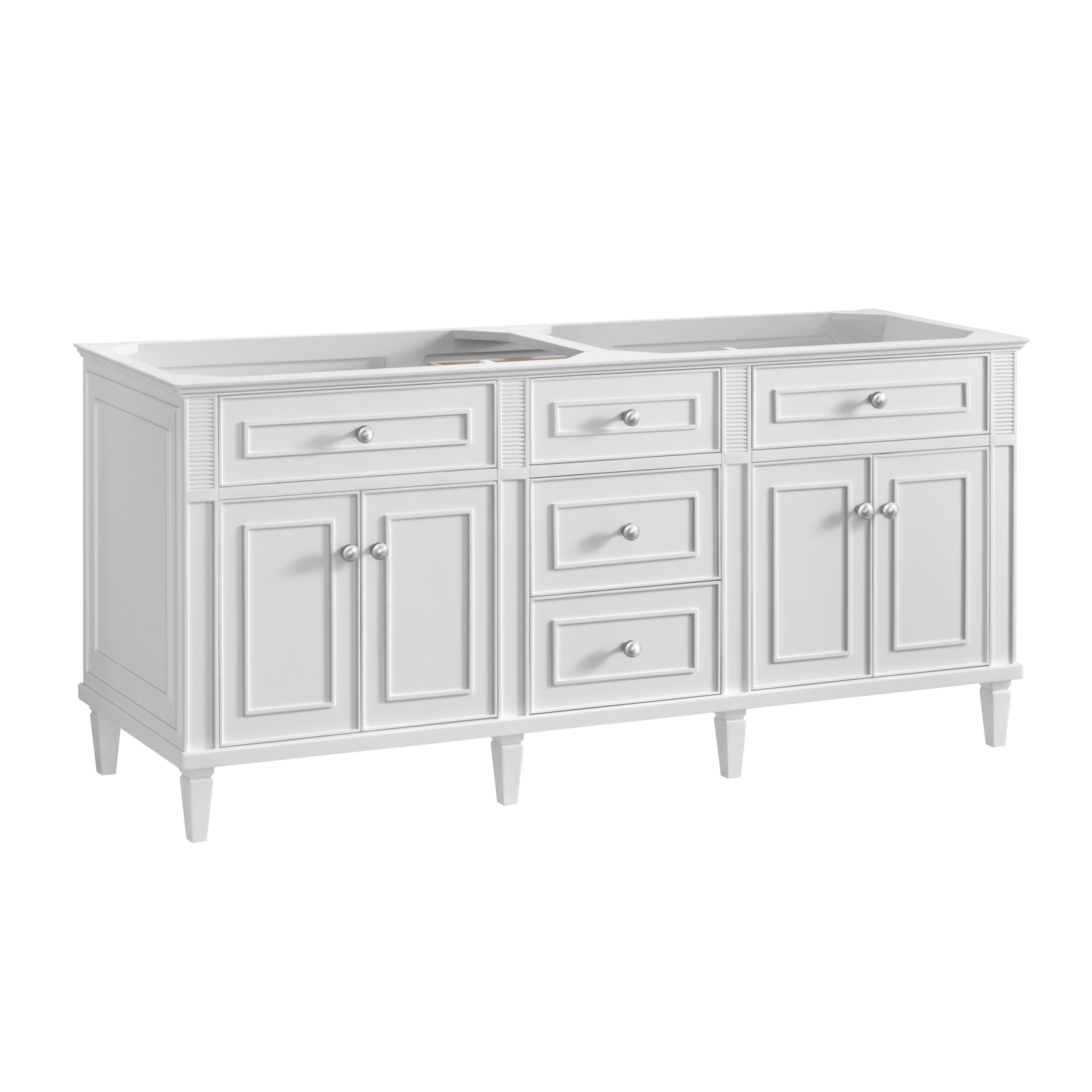 Bright White / White Zeus - 3 Faucet Holes