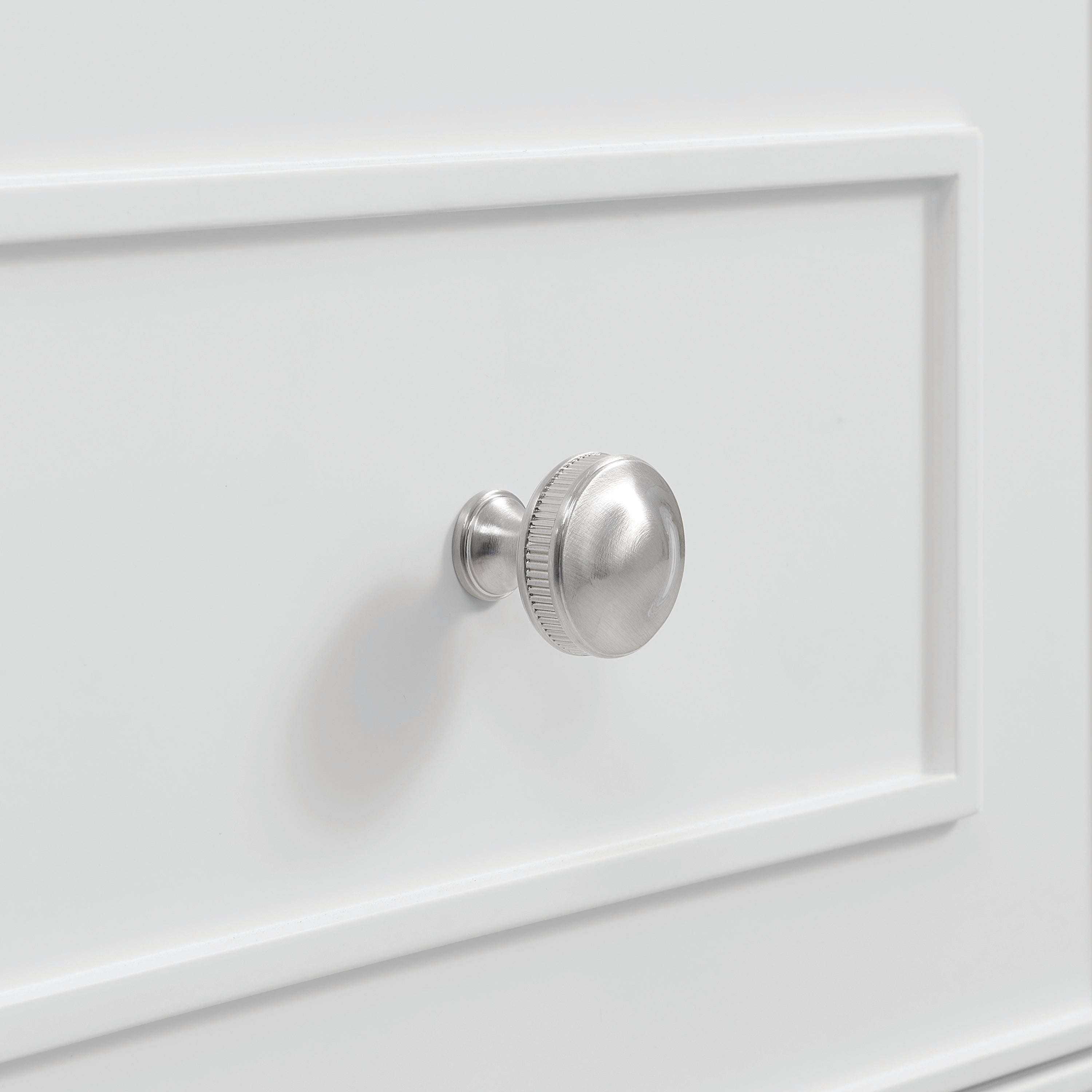 Bright White / Victorian Silver - 3 Faucet Holes