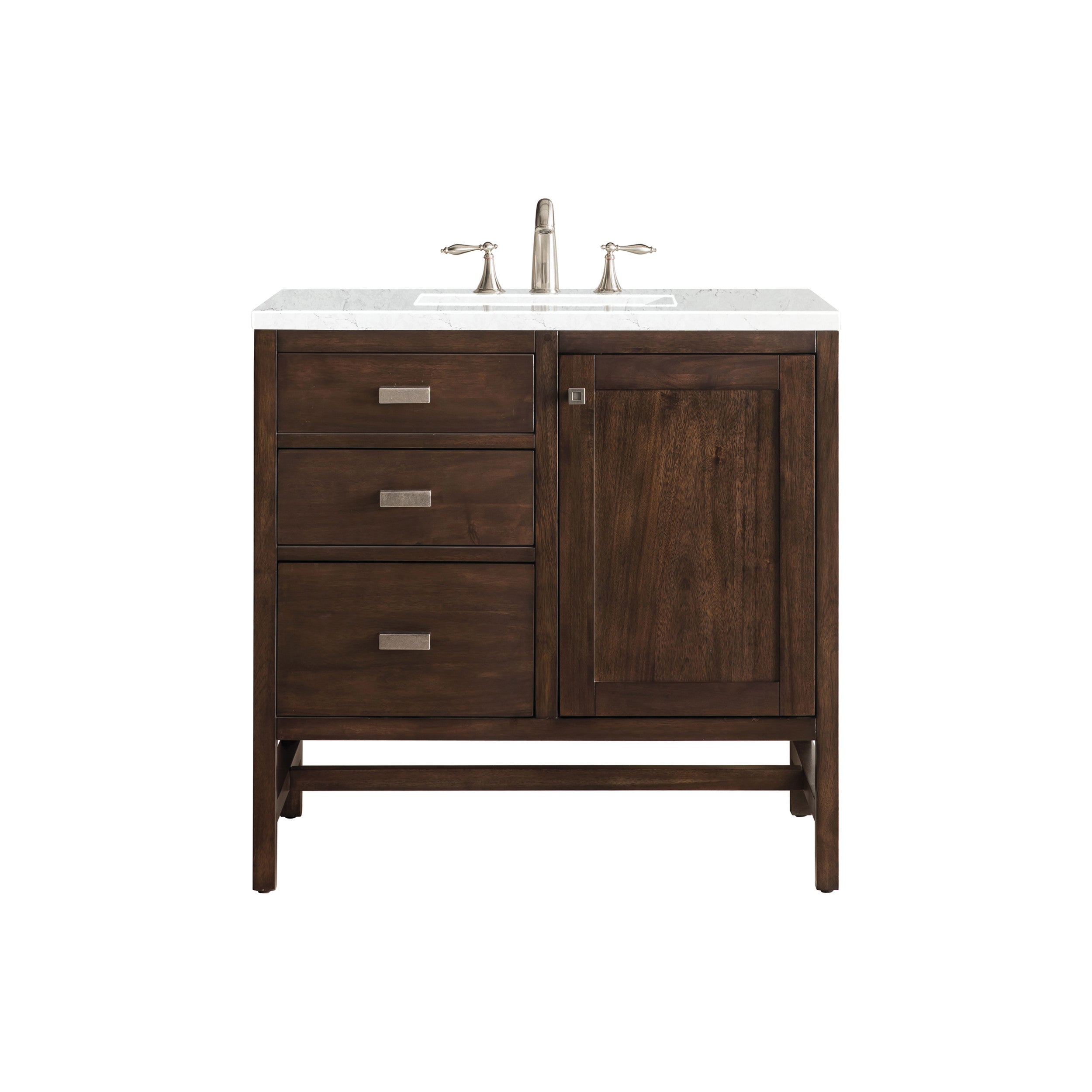 Mid-Century Acacia / Eternal Jasmine Pearl - 3 Faucet Holes