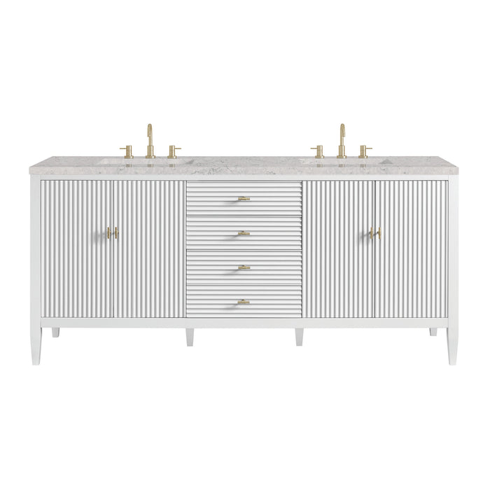 Bright White / Eternal Jasmine Pearl - 3 Faucet Holes