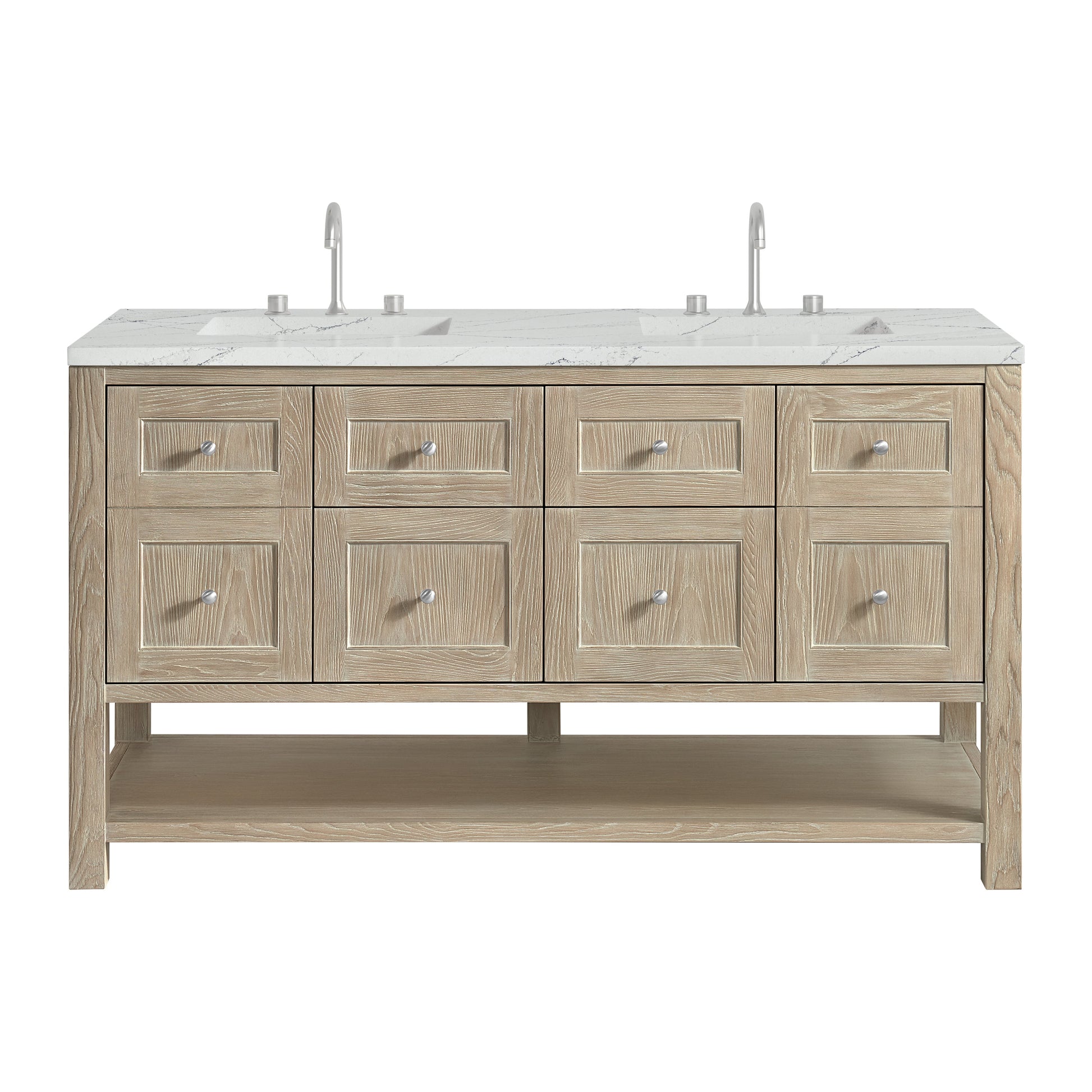 Whitewashed Oak / Ethereal Noctis - 3 Faucet Holes