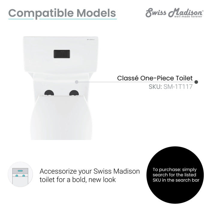 Matte Black / Rectangular / SM-1T106,SM-1T117