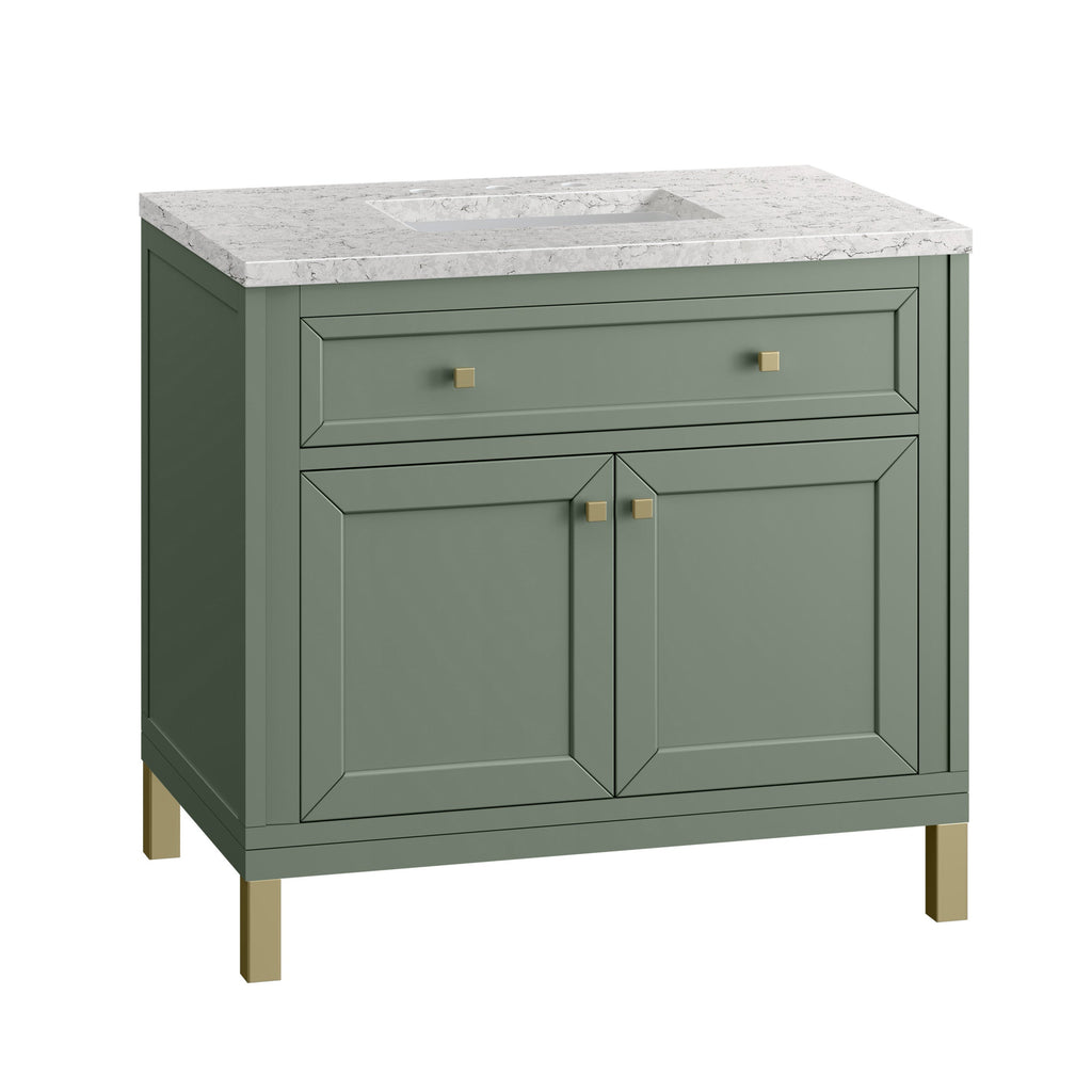 Smokey Celadon / Eternal Jasmine Pearl - 3 Faucet Holes