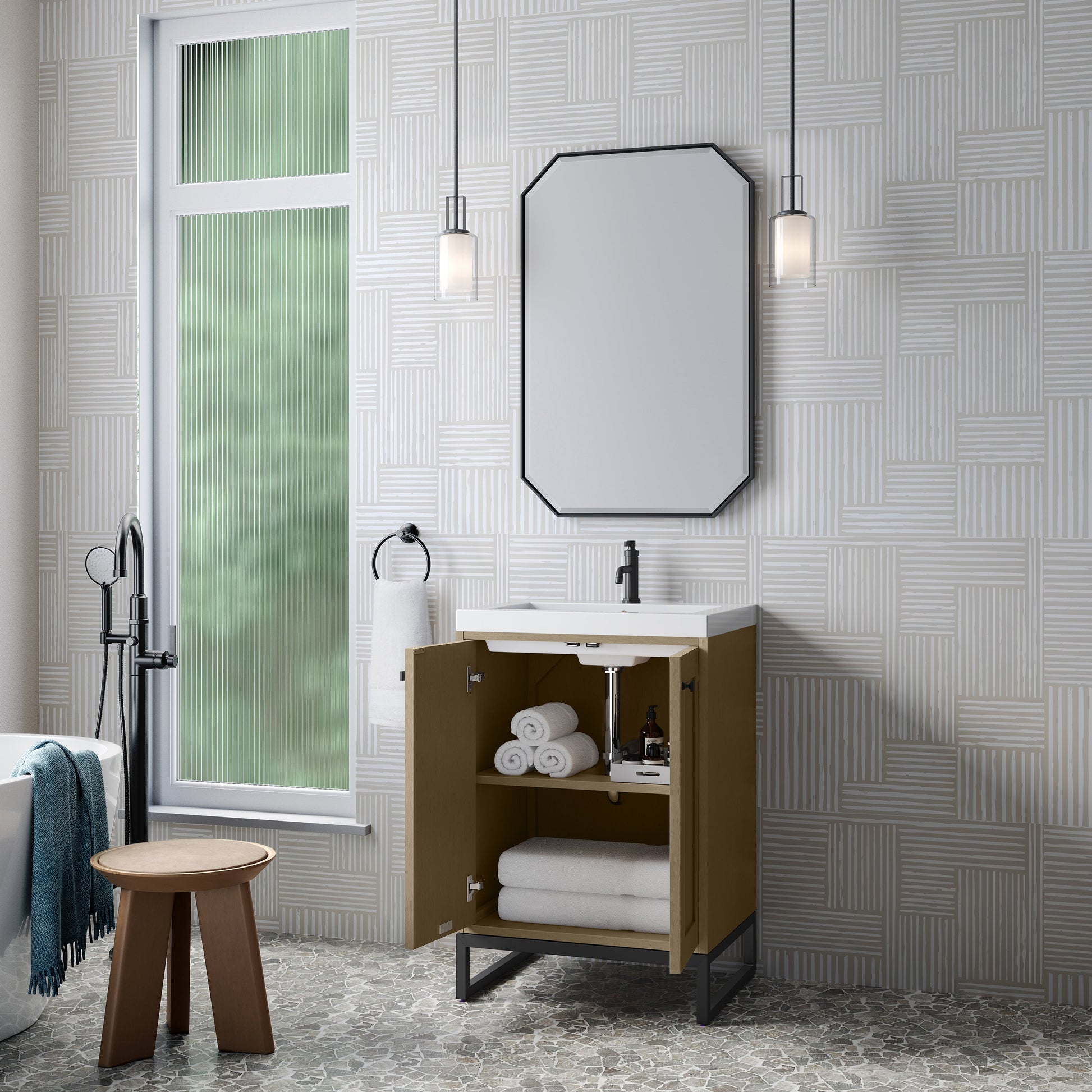 Walnut Whisper / Matte Black