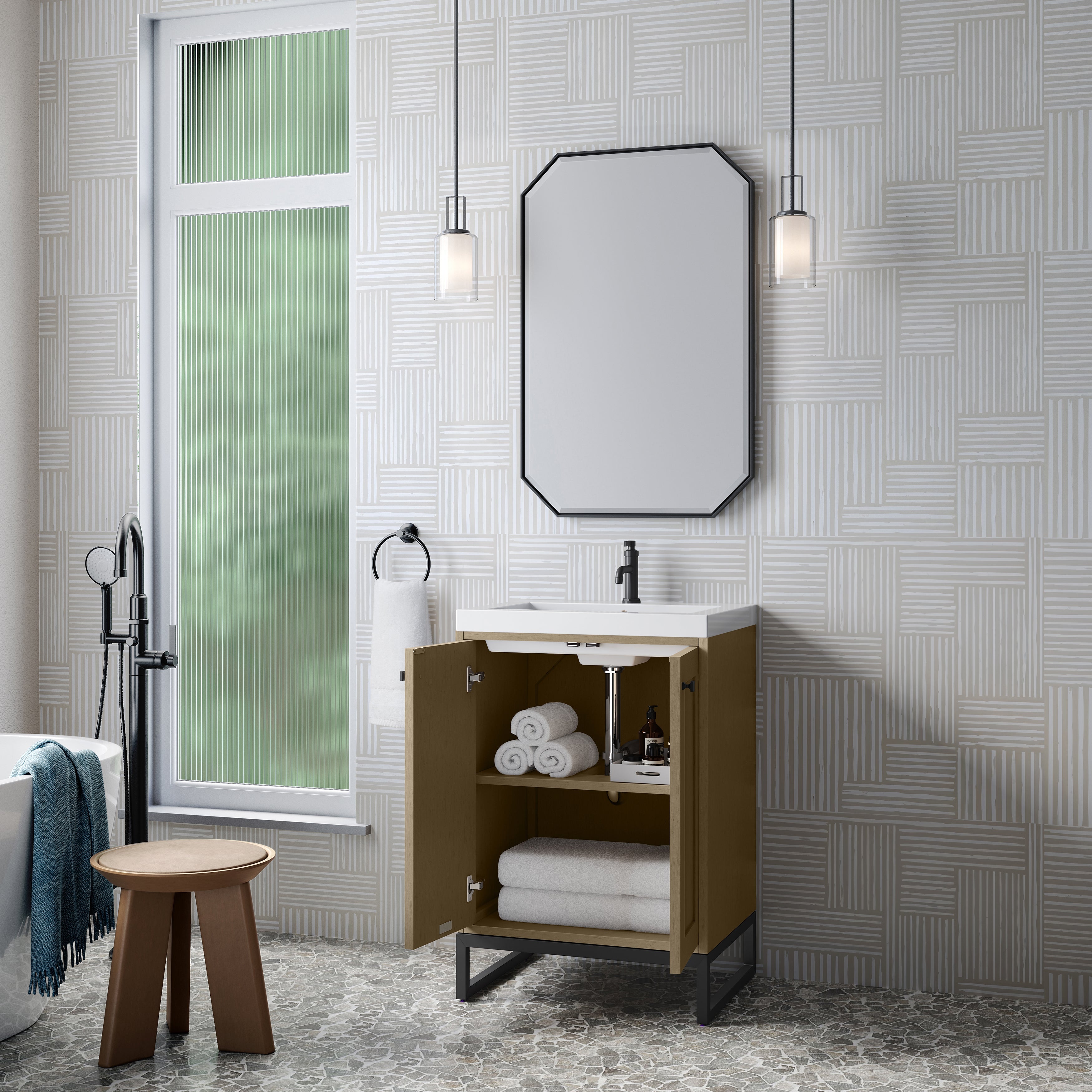 Walnut Whisper / Matte Black