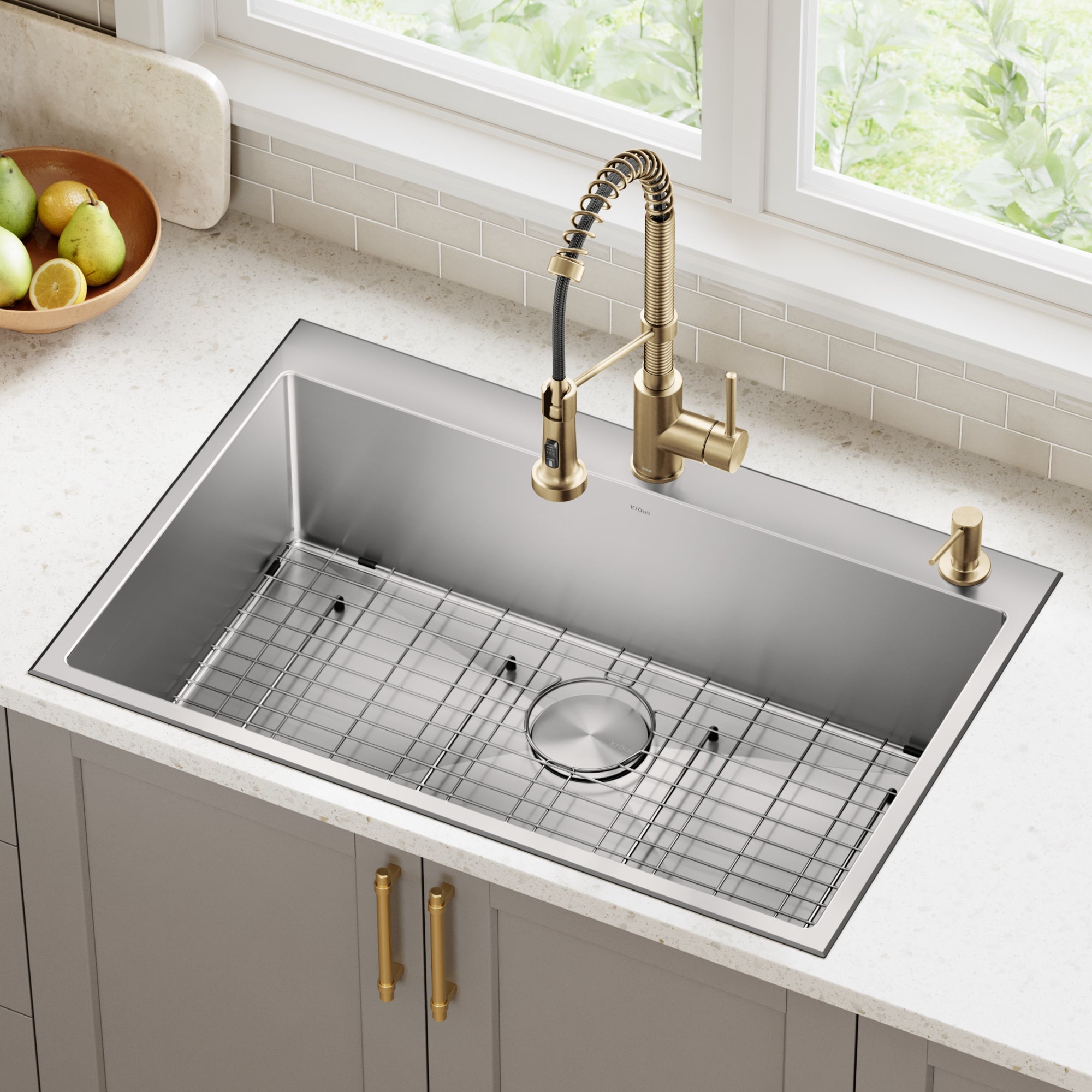 Spot Free Brushed Brass